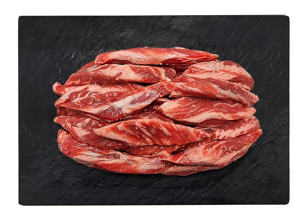 소 생갈비살 한판 800g