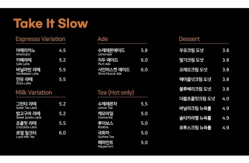 테이크잇슬로우