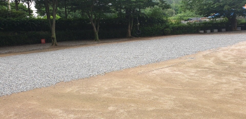 학교안 풍경캠핑장