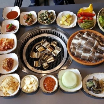 풍개참숯장어