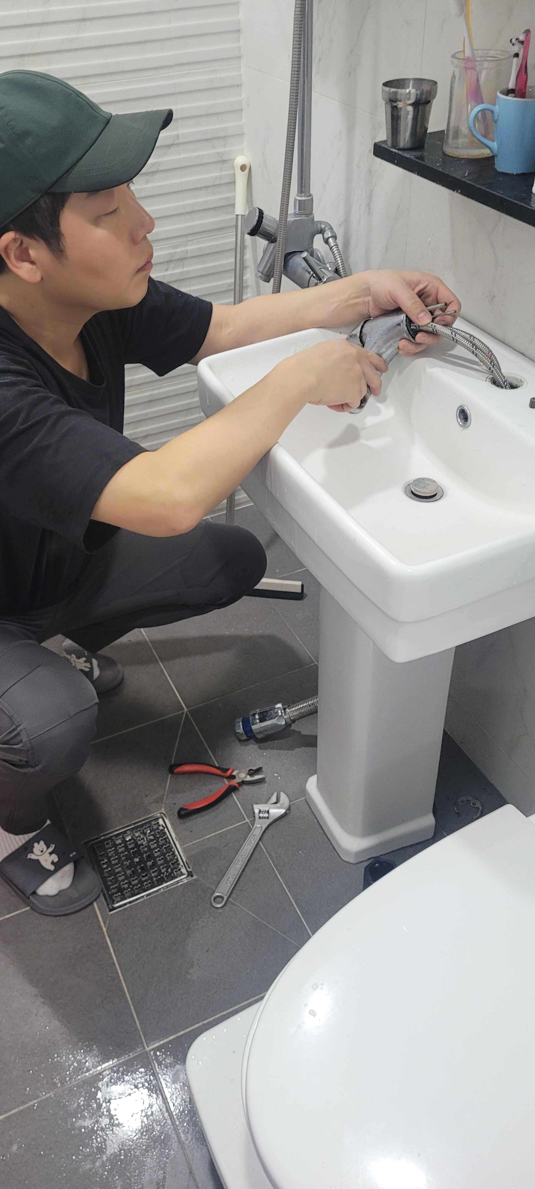 수전교체 하수구막힘