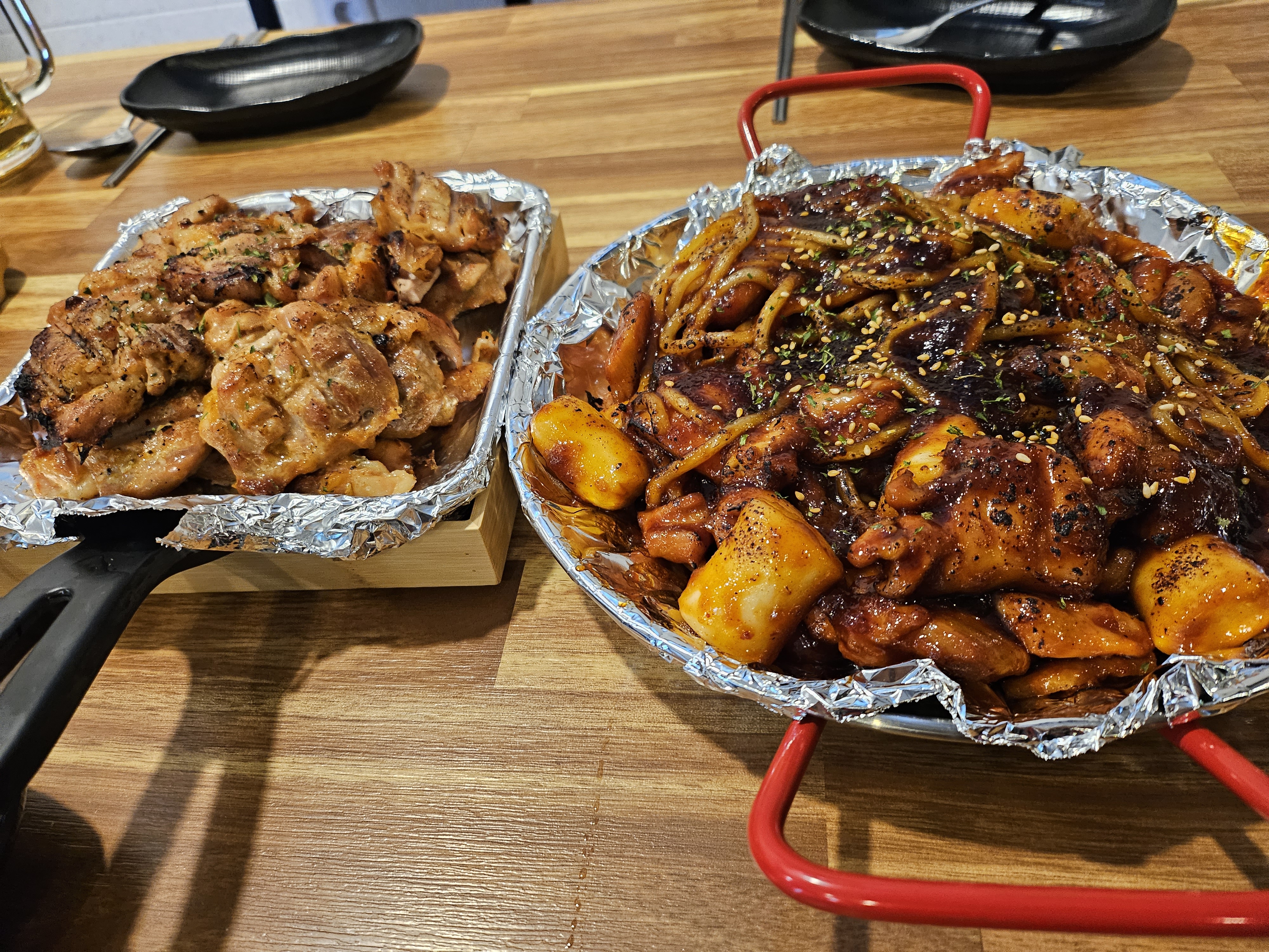 냠냠숯불두마리치킨 울산북구점
