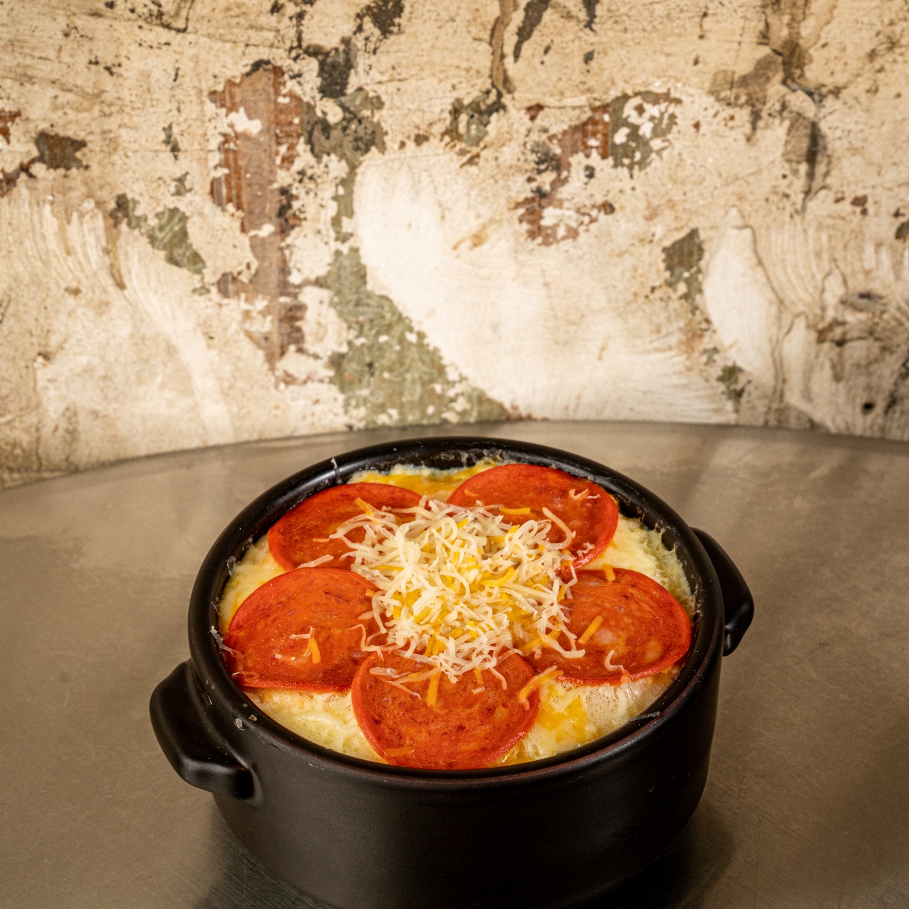 페퍼로니 치즈계란찜