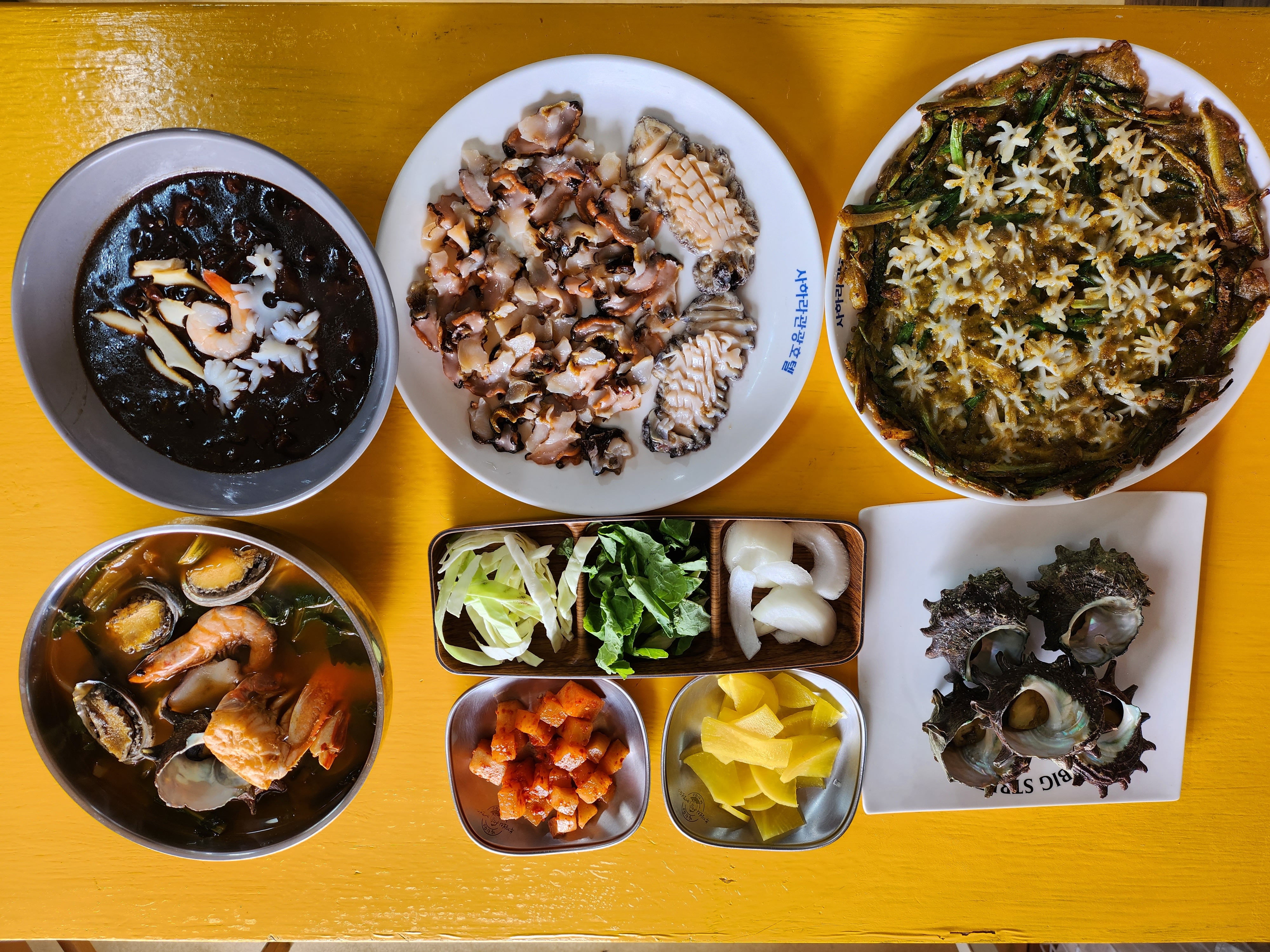 해물짜장 ,해물짬뽕 서민식당요리정