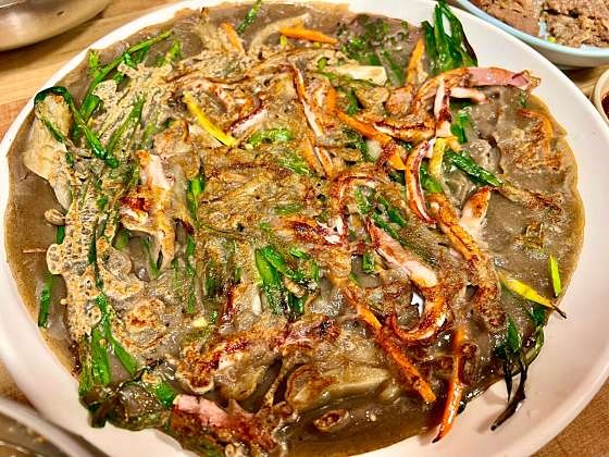중앙탑면막국수