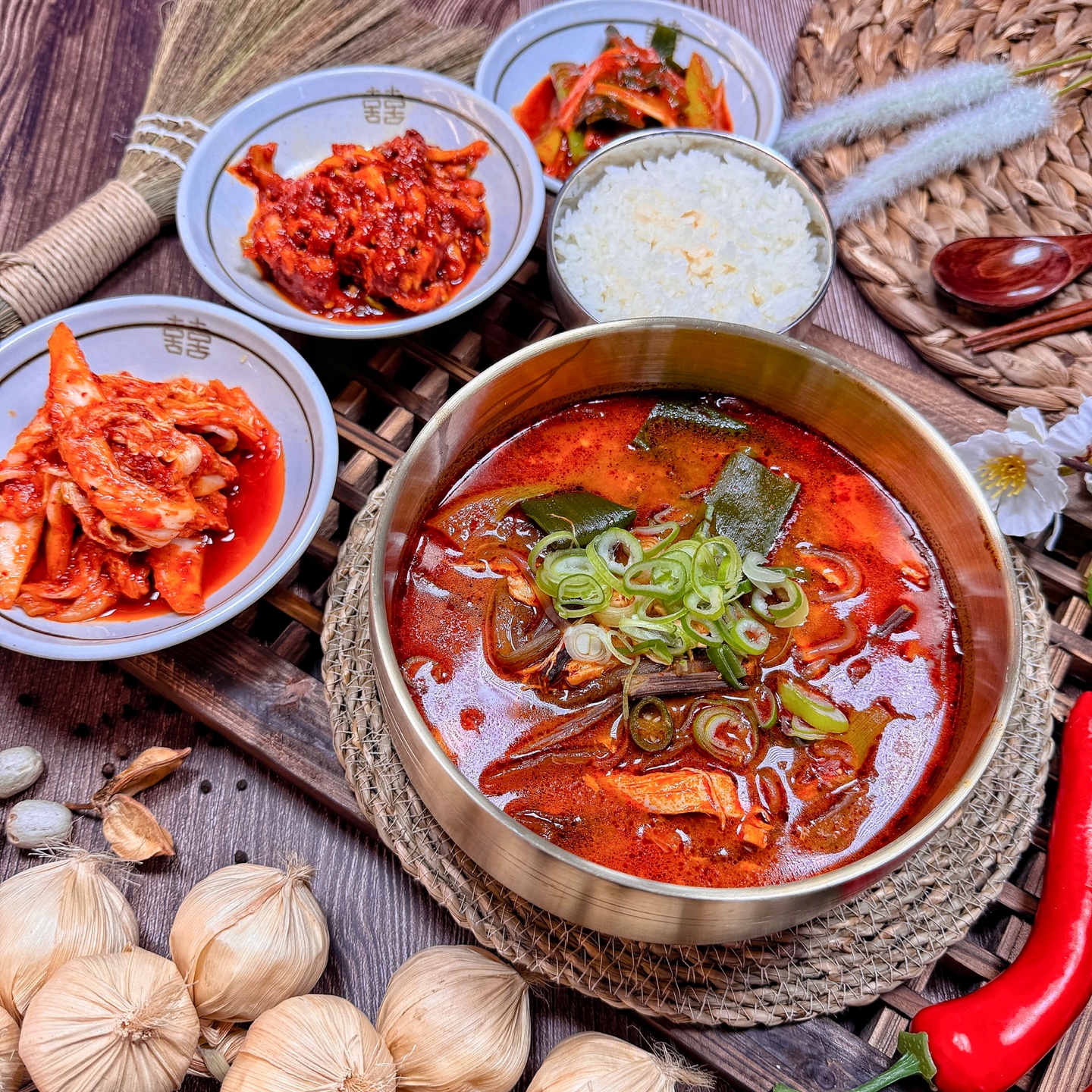 닭살폭탄 얼큰 닭계장