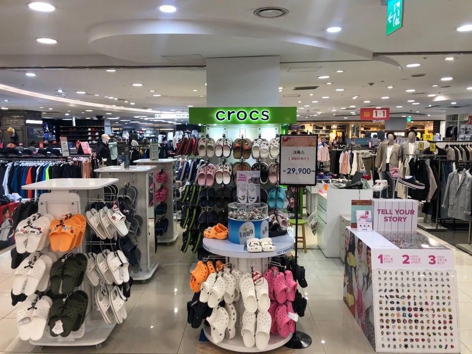 크록스 롯데백화점 부평점