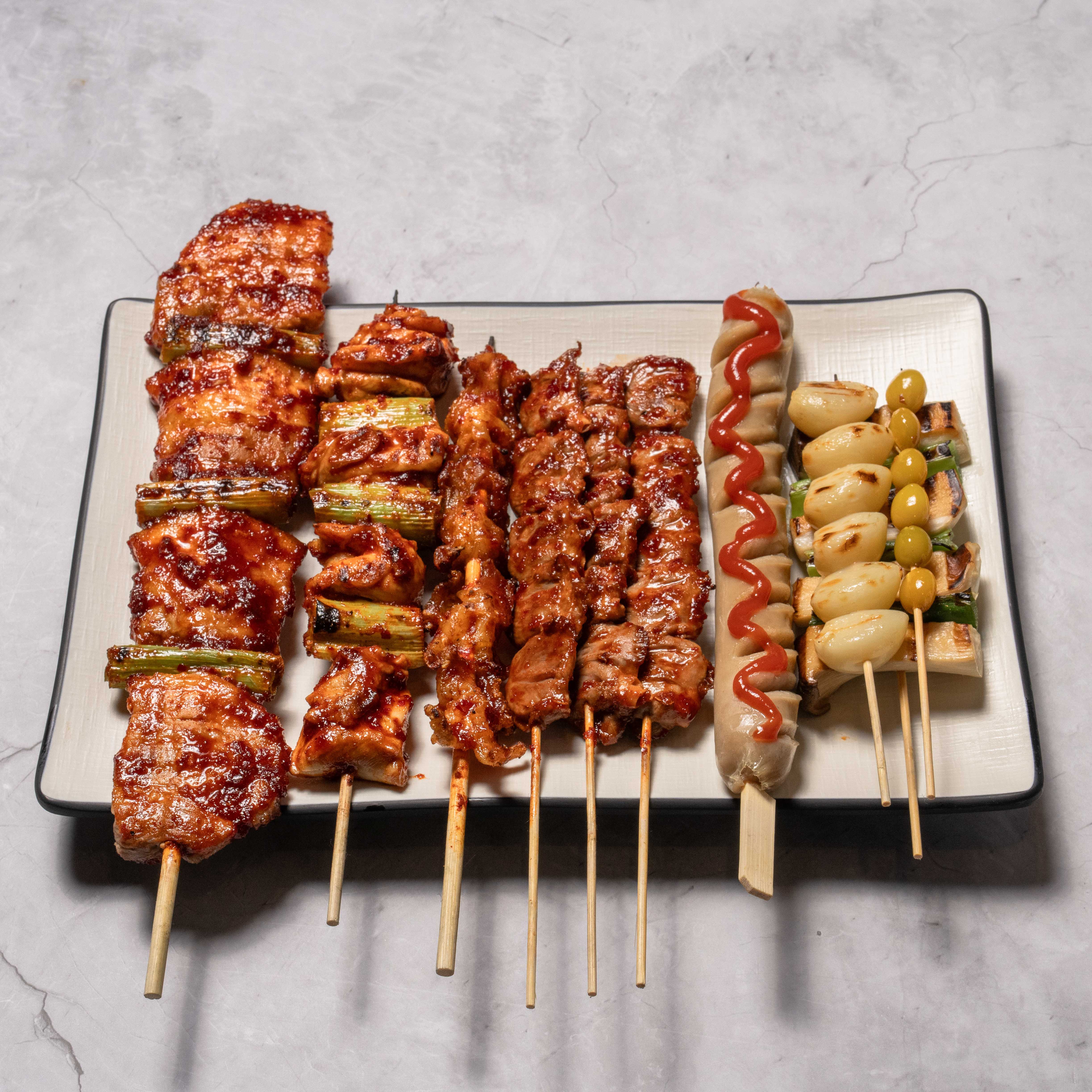 수숯불직화꼬치