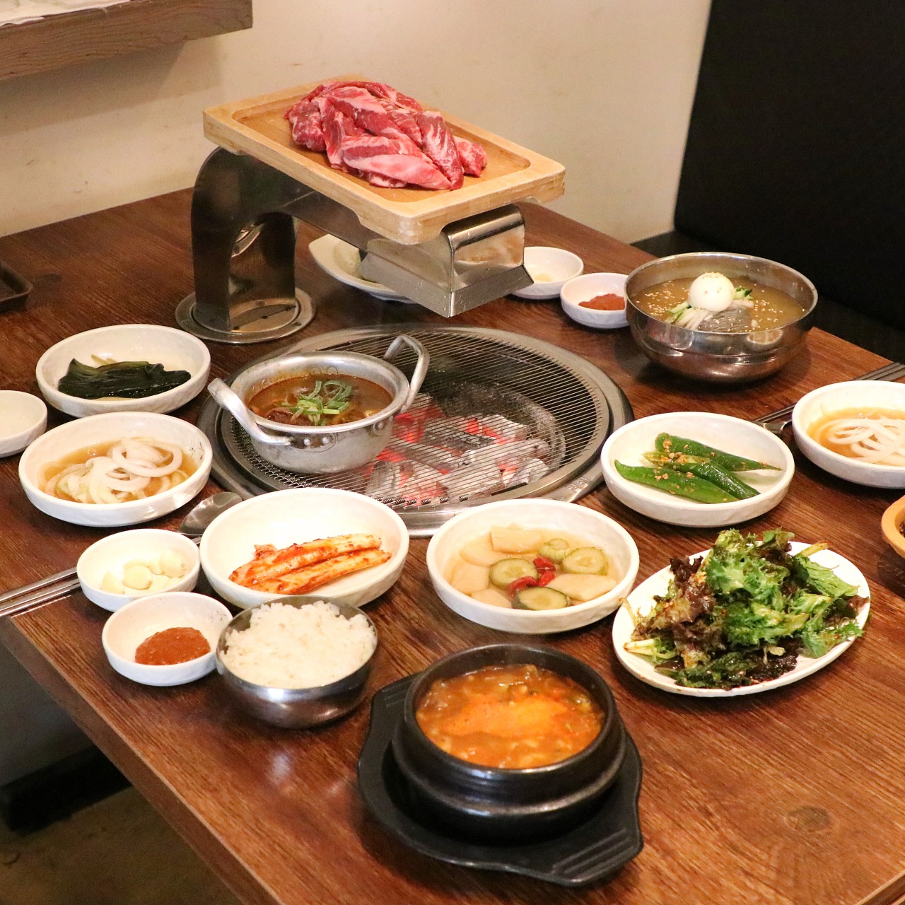 소생갈비살정식