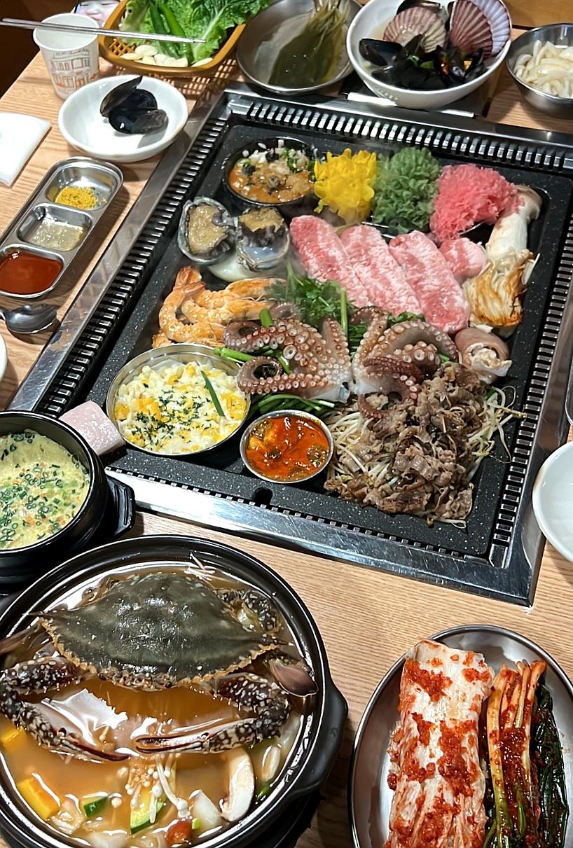 여천 시골집 시골한상