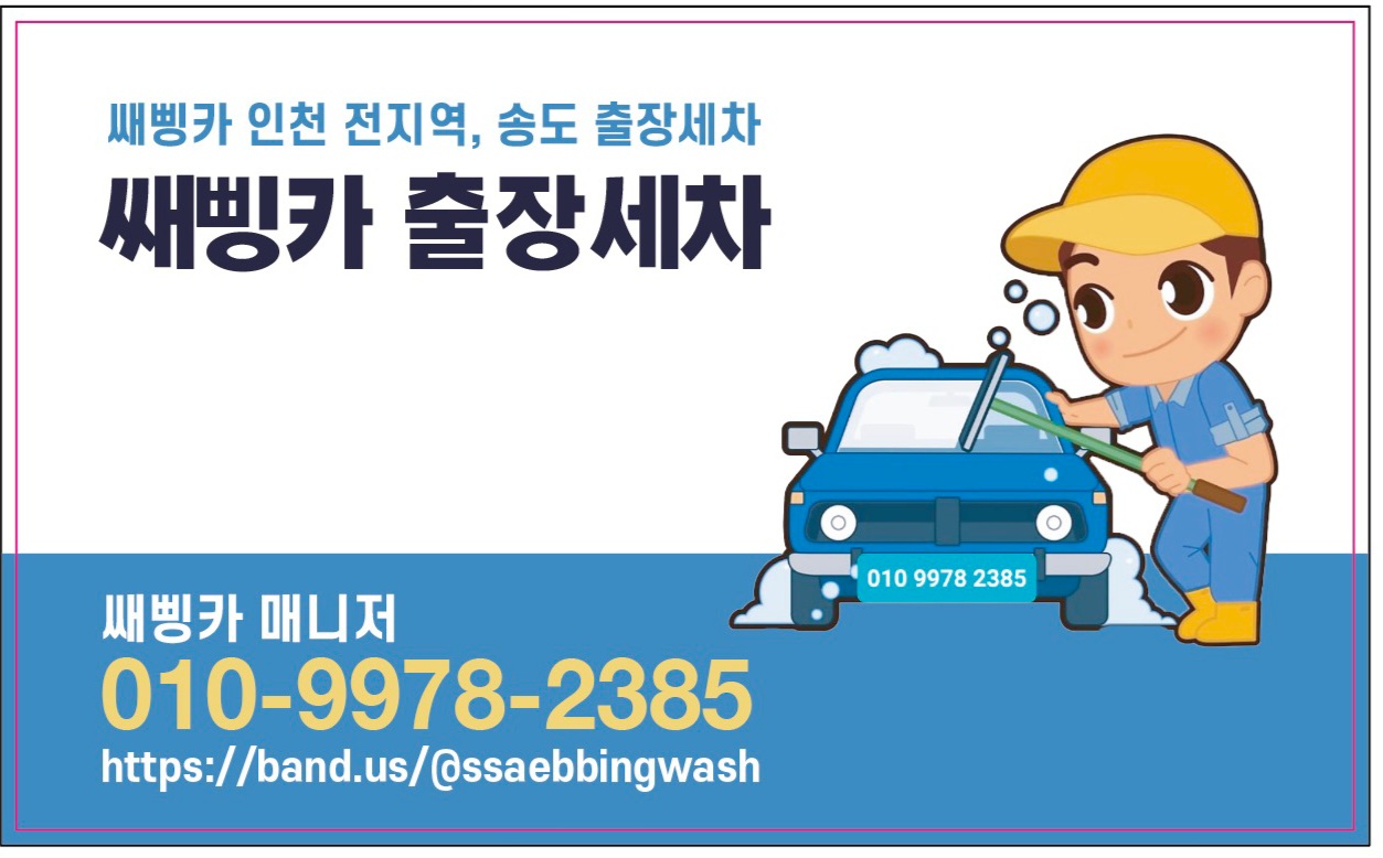 쌔삥카 출장손세차