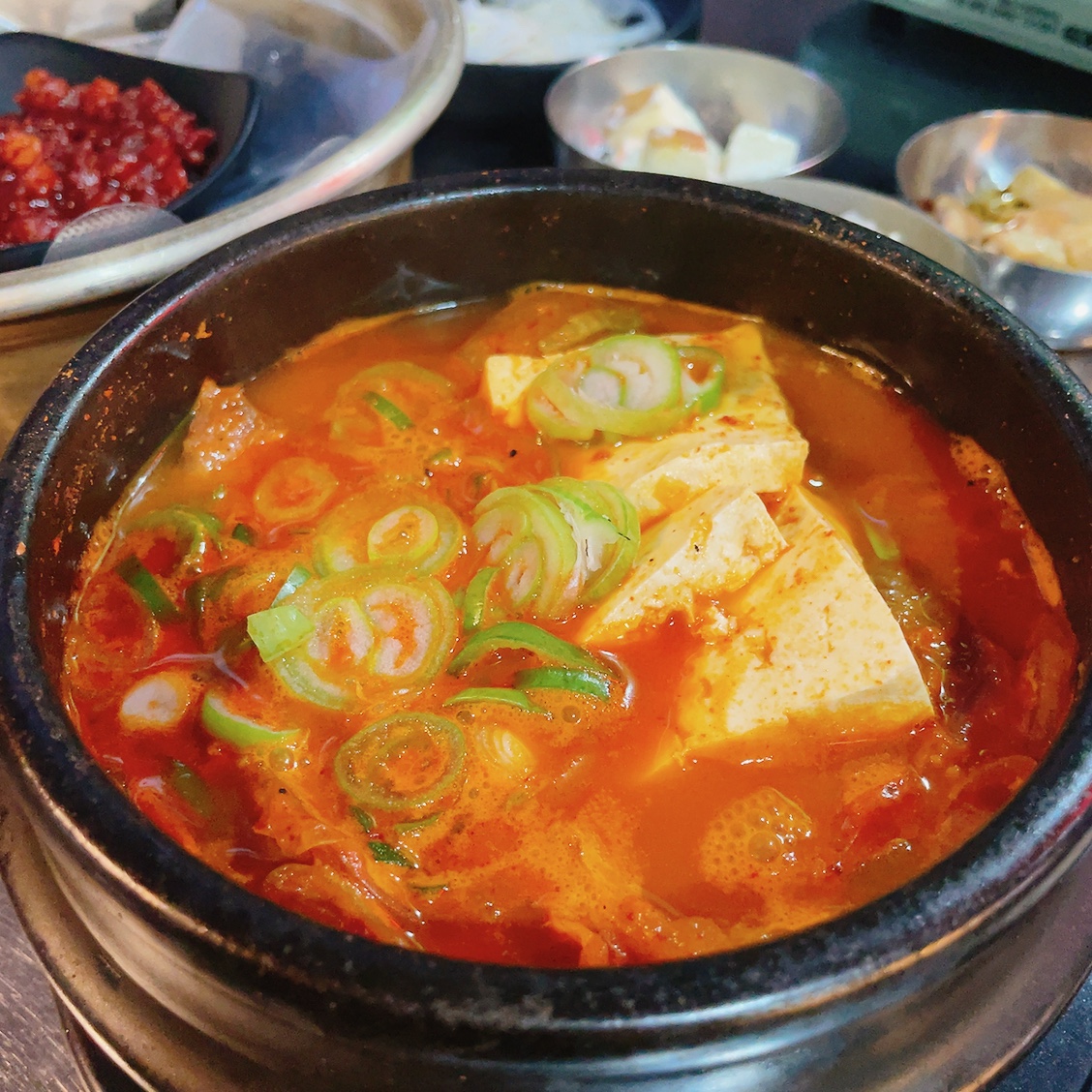 전라도 묵은 김치찌개