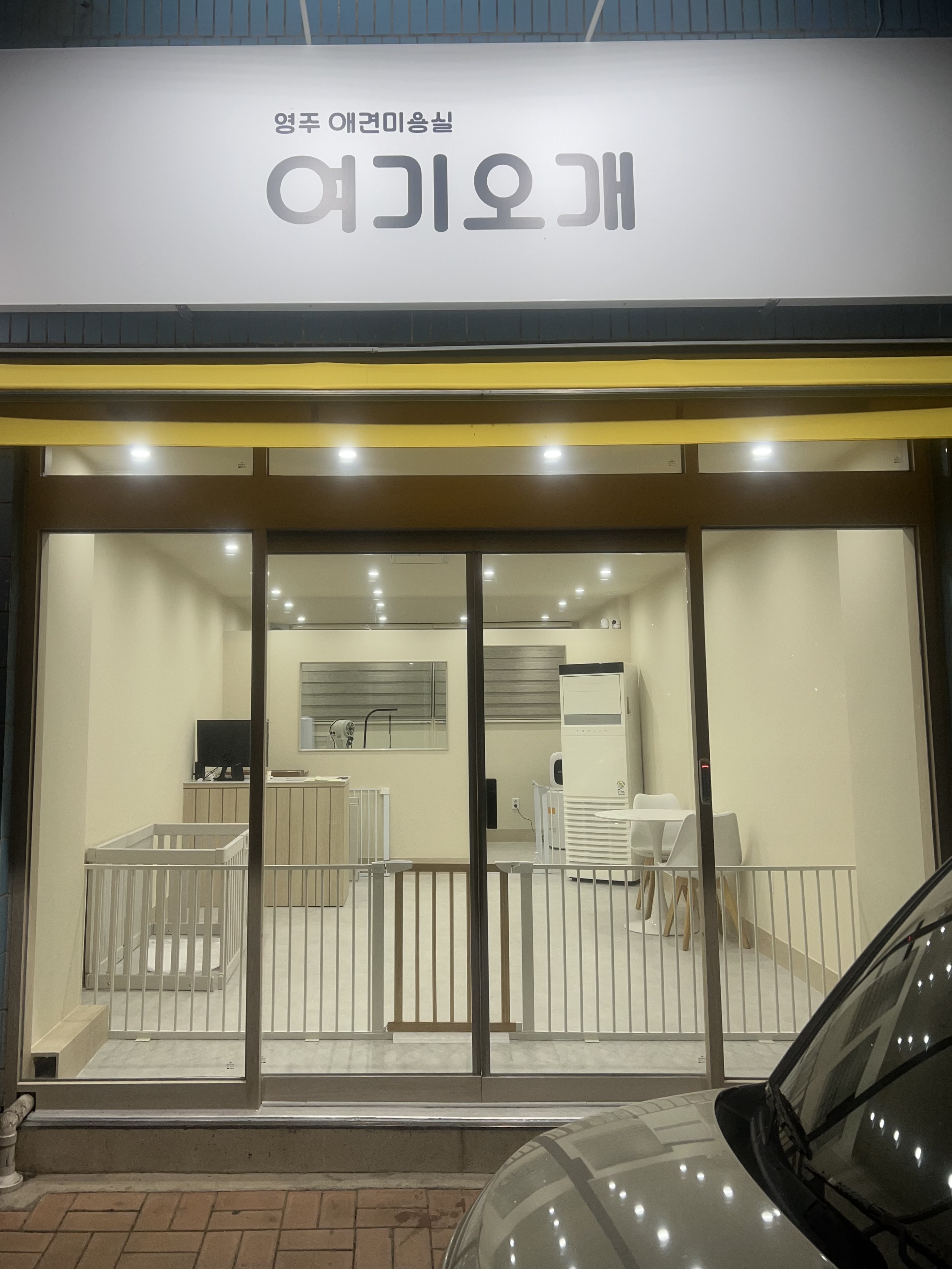 영주애견미용실 여기오개