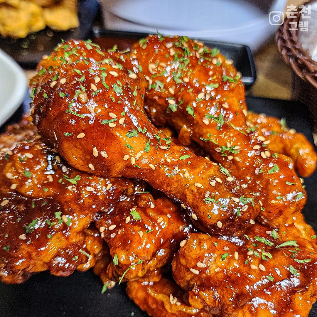 냠냠숯불두마리치킨 대구상인점