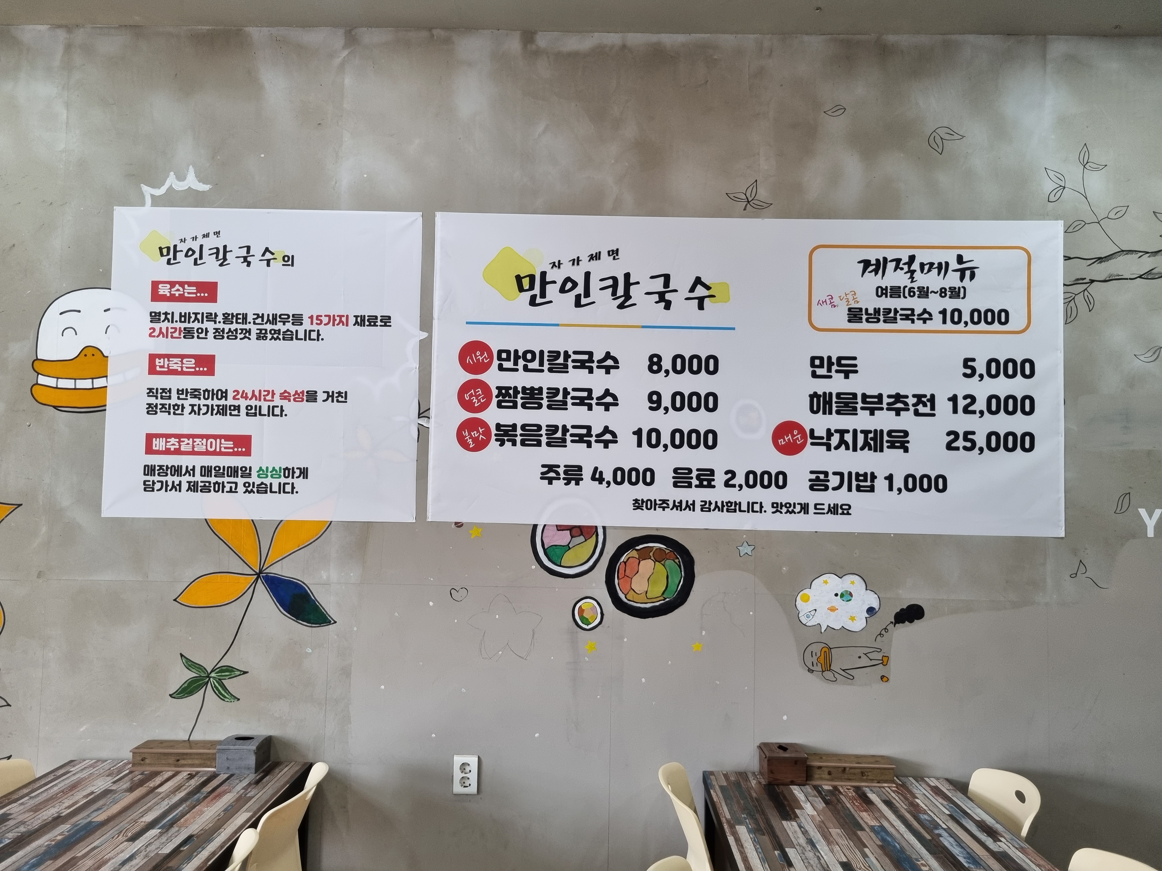만인칼국수