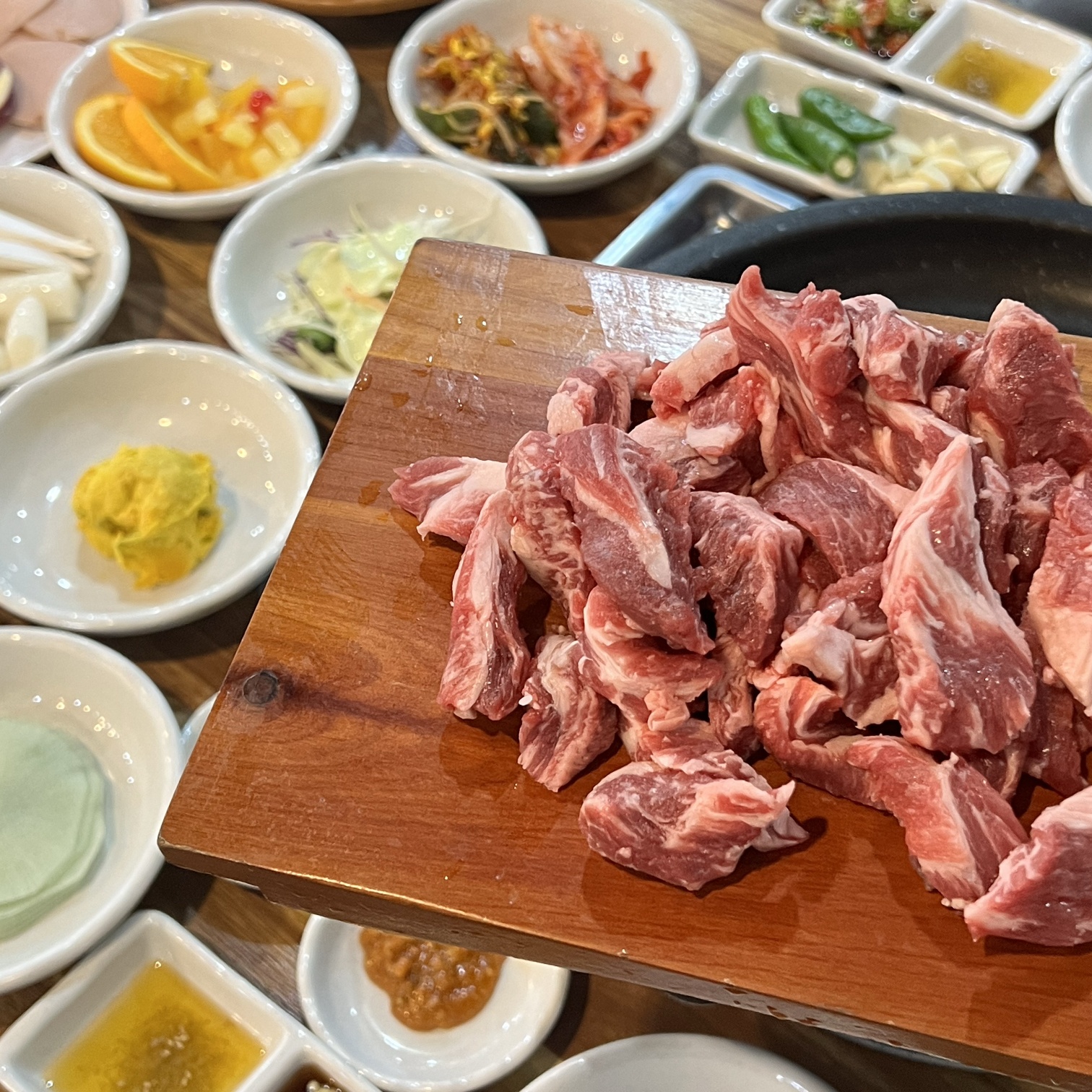 고기랑찌개랑
