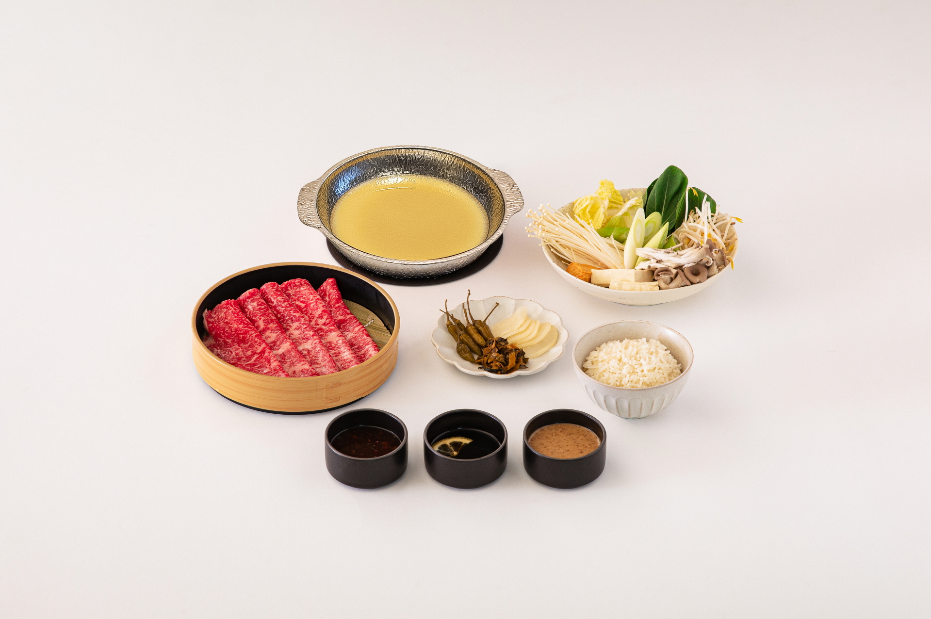 와규 120g 미소 샤브샤브