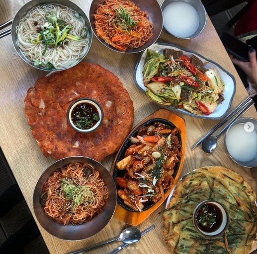 막둥이국수