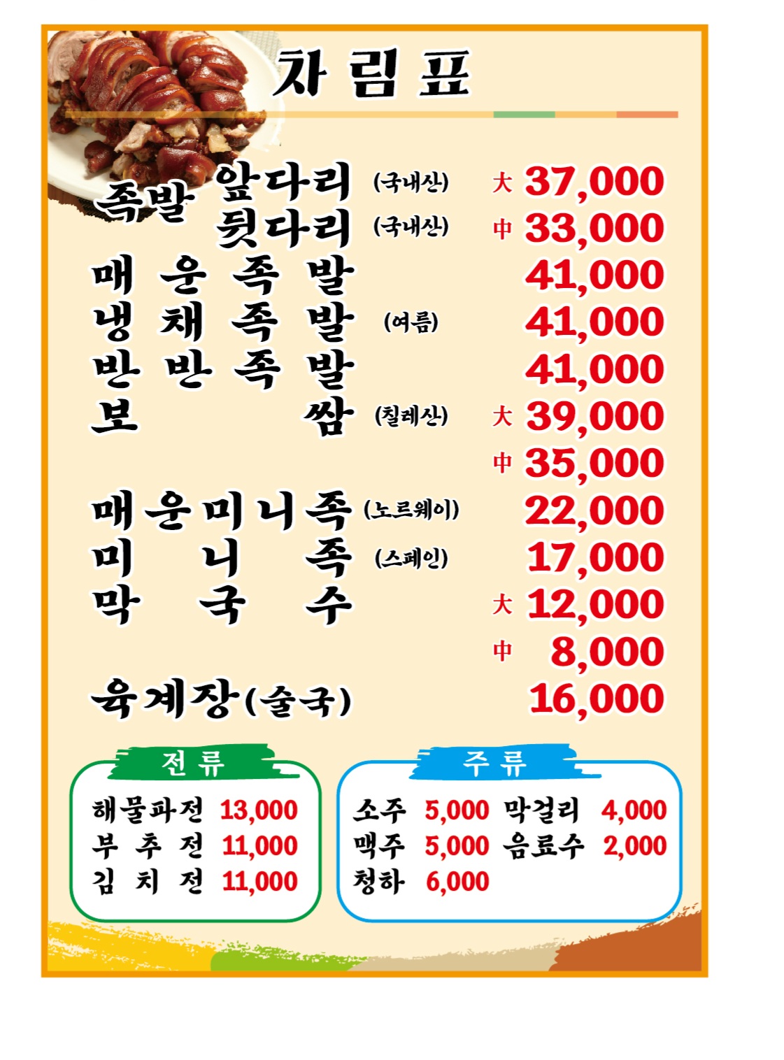 김서방족발