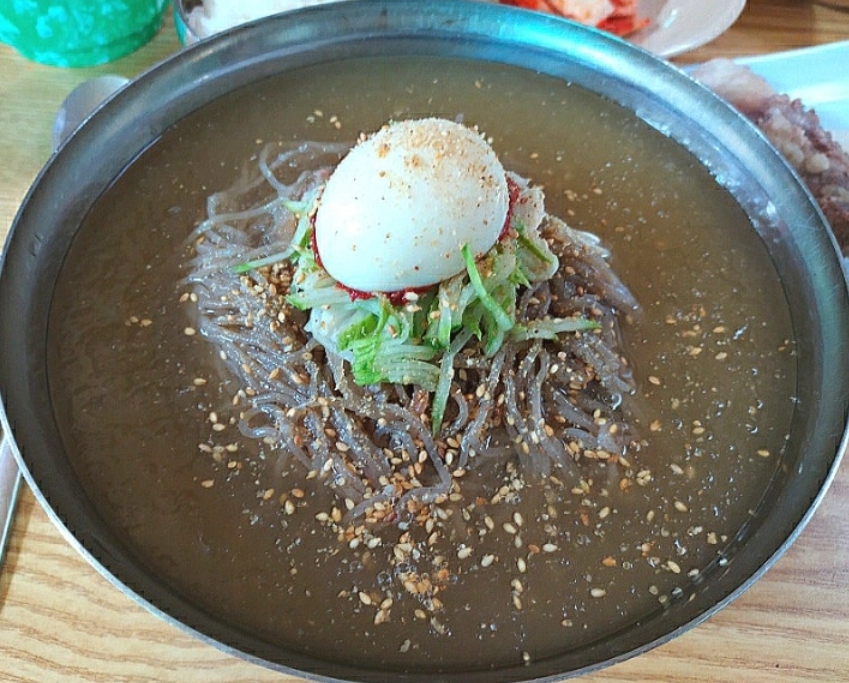 물막국수