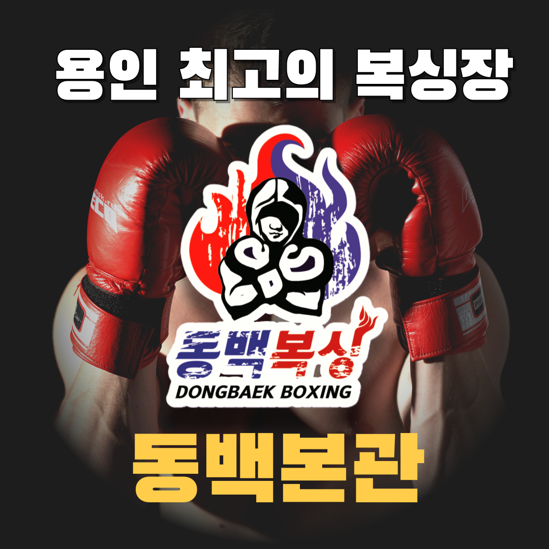 경기도 용인시 기흥구 복싱체육관 동백복싱클럽 내부 모습 2