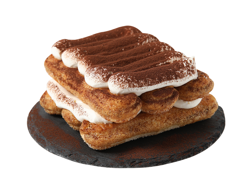 Square Homemade Tiramisu