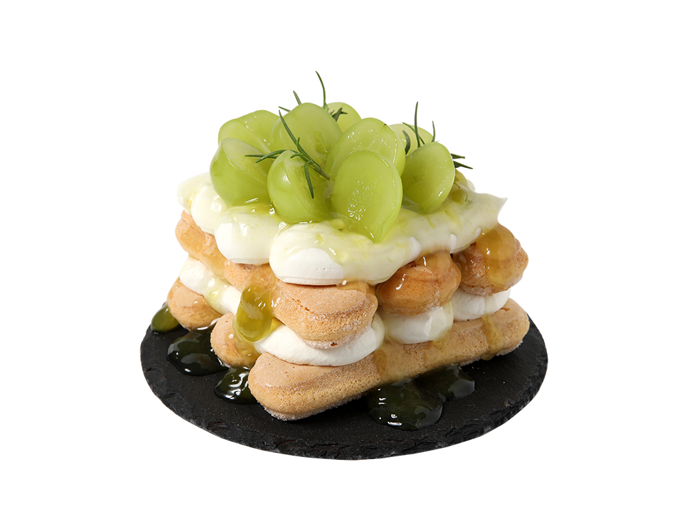Handcrafted Green Grape Tiramisu_Seasonal