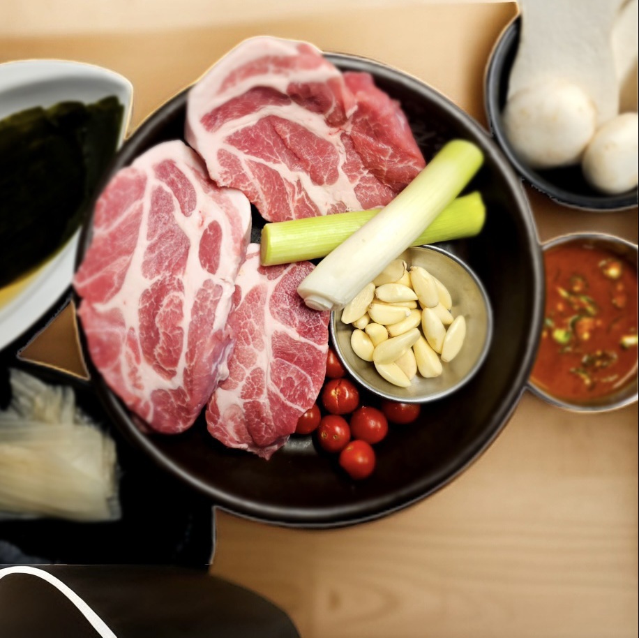 숯불 꽃목살(180g)