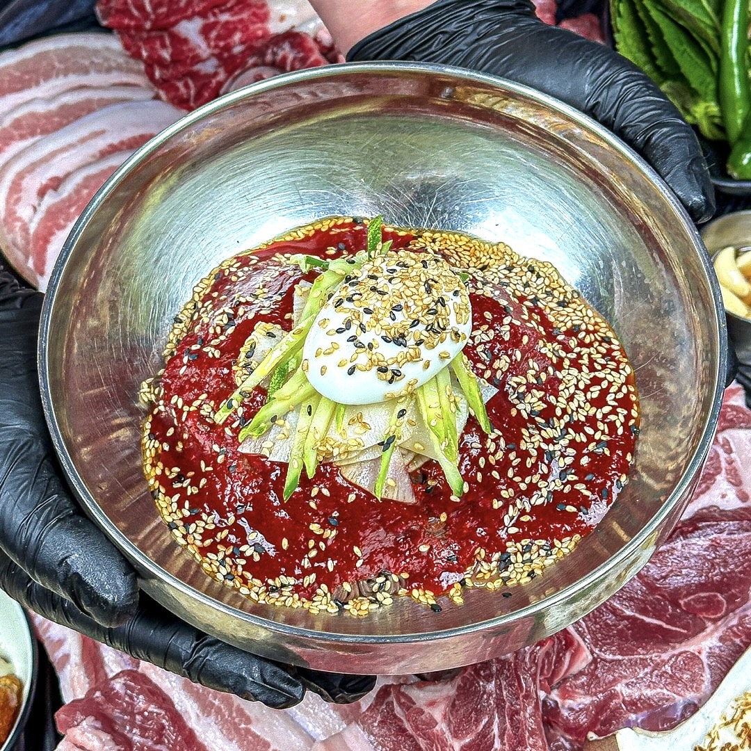 물회주는 고깃집 청초숯불갈비