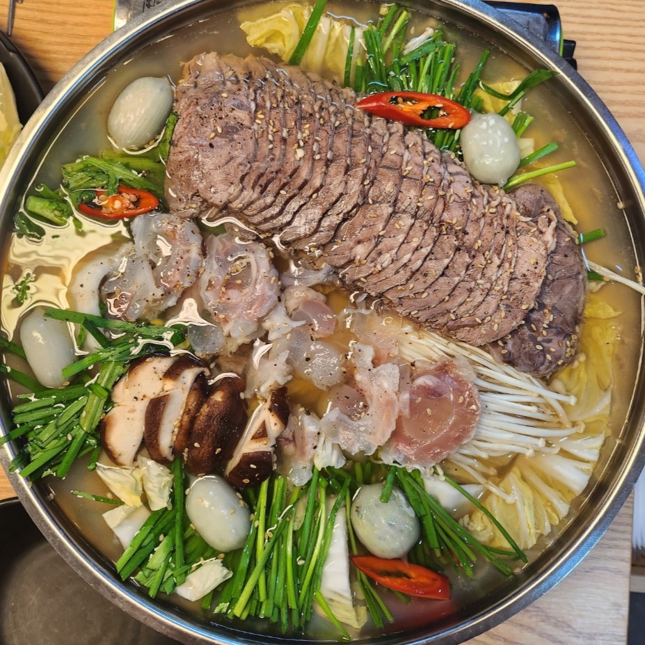 소한마리 수육전골