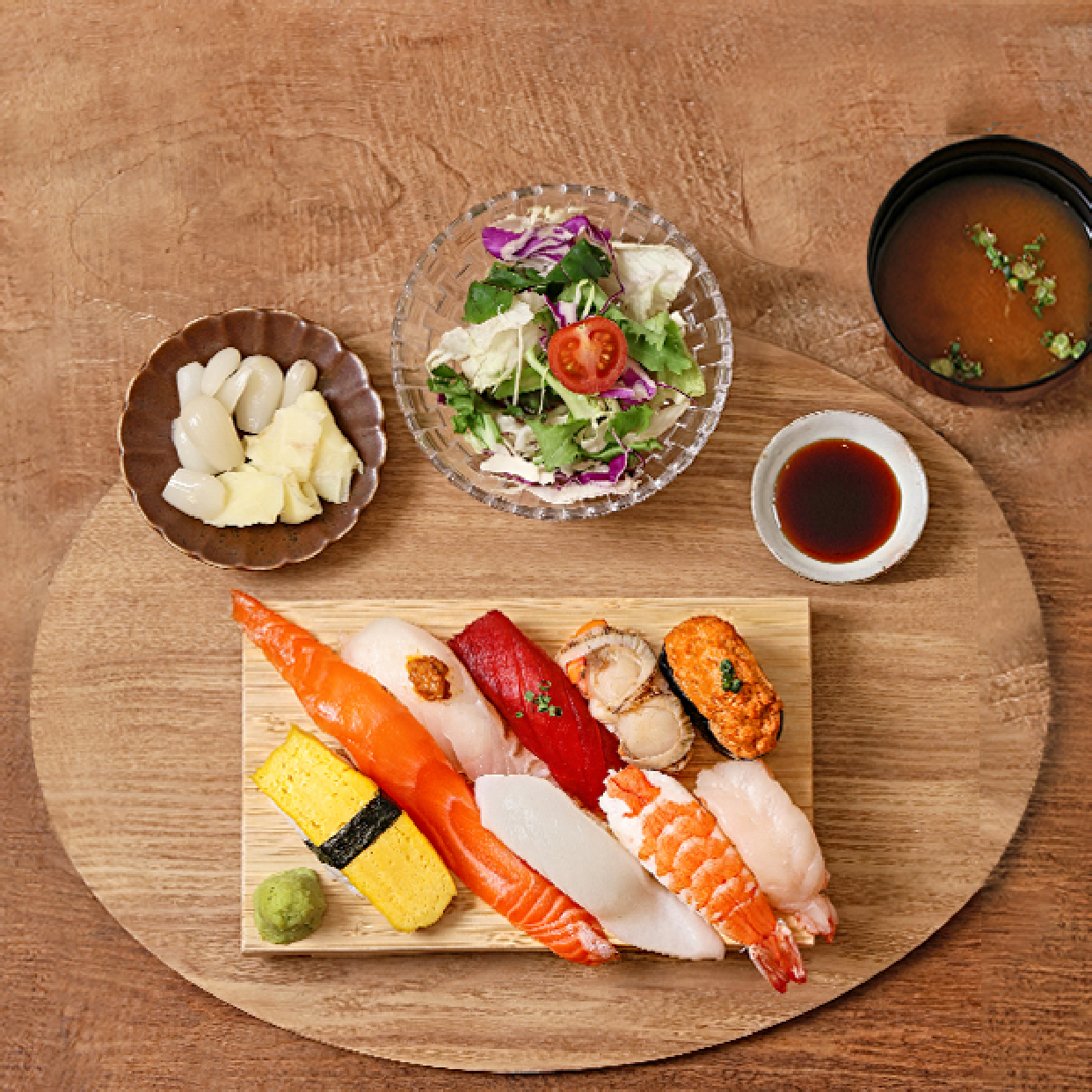 근본이 살아있는 본품스시(9pc)