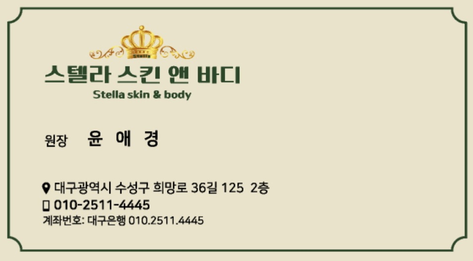 스텔라스킨앤바디
