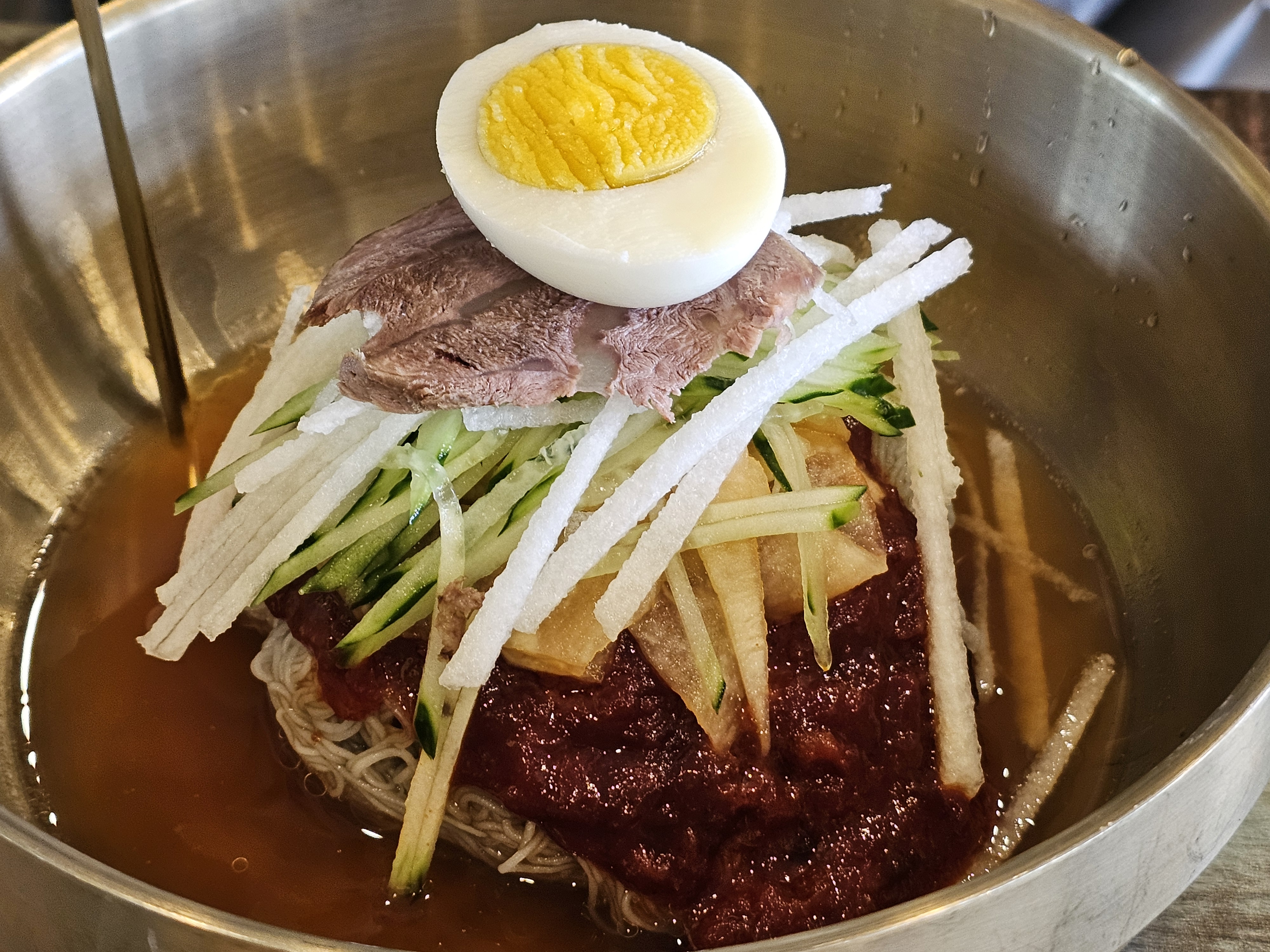 경주찰보리냉면
