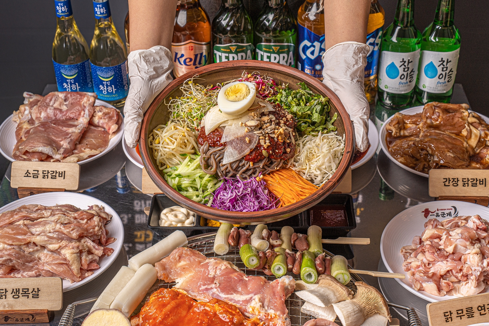 일품군계 오산 숯불닭갈비 무한리필 사진 4