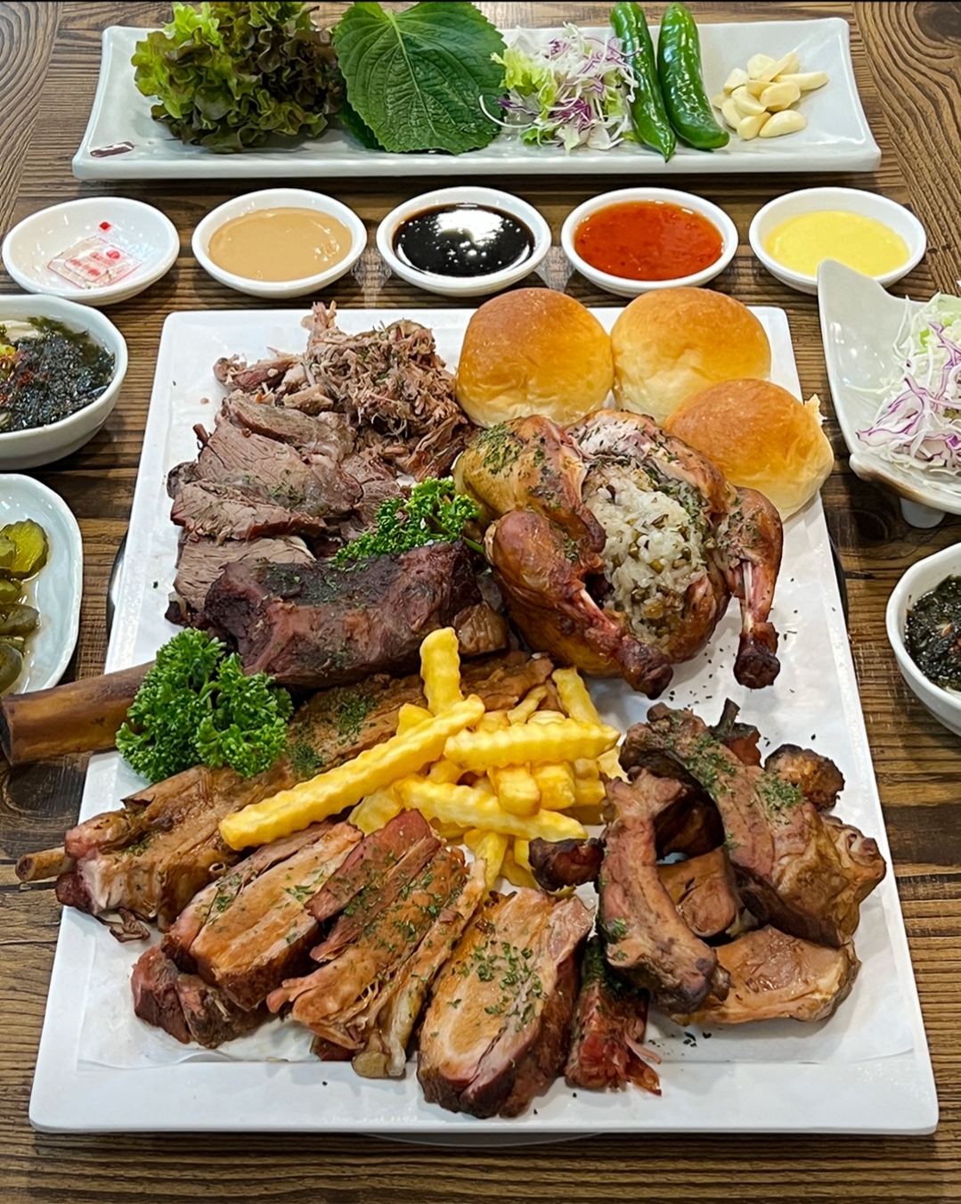 천리향 텍사스 바비큐