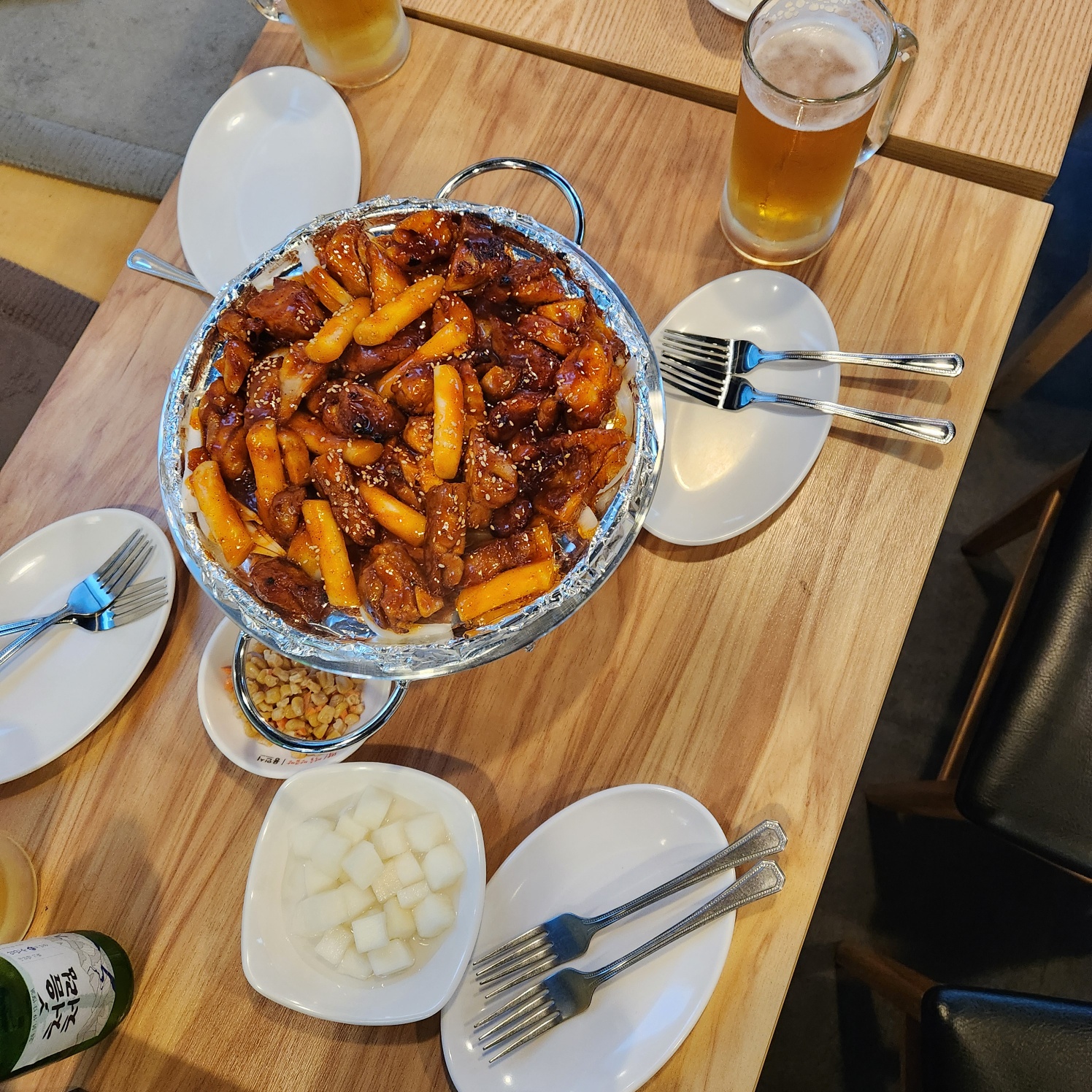 훌랄라 참숯바베큐치킨 와동1점