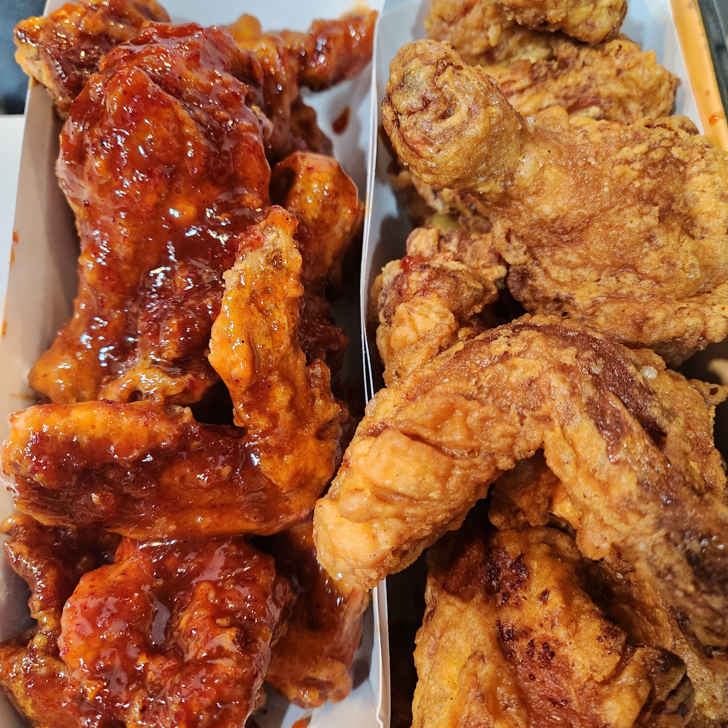 훌랄라 참숯바베큐치킨 와동1점