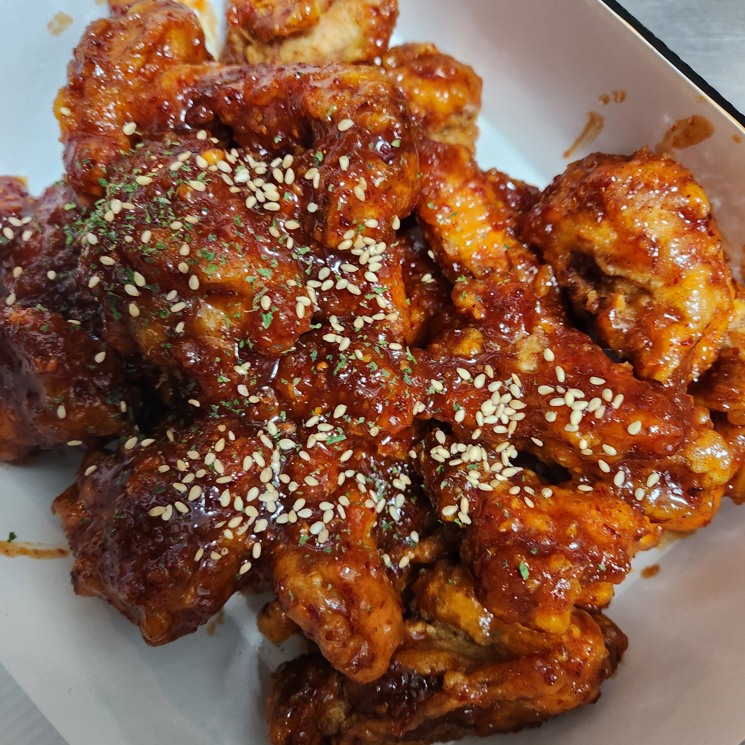 훌랄라 참숯바베큐치킨 와동1점