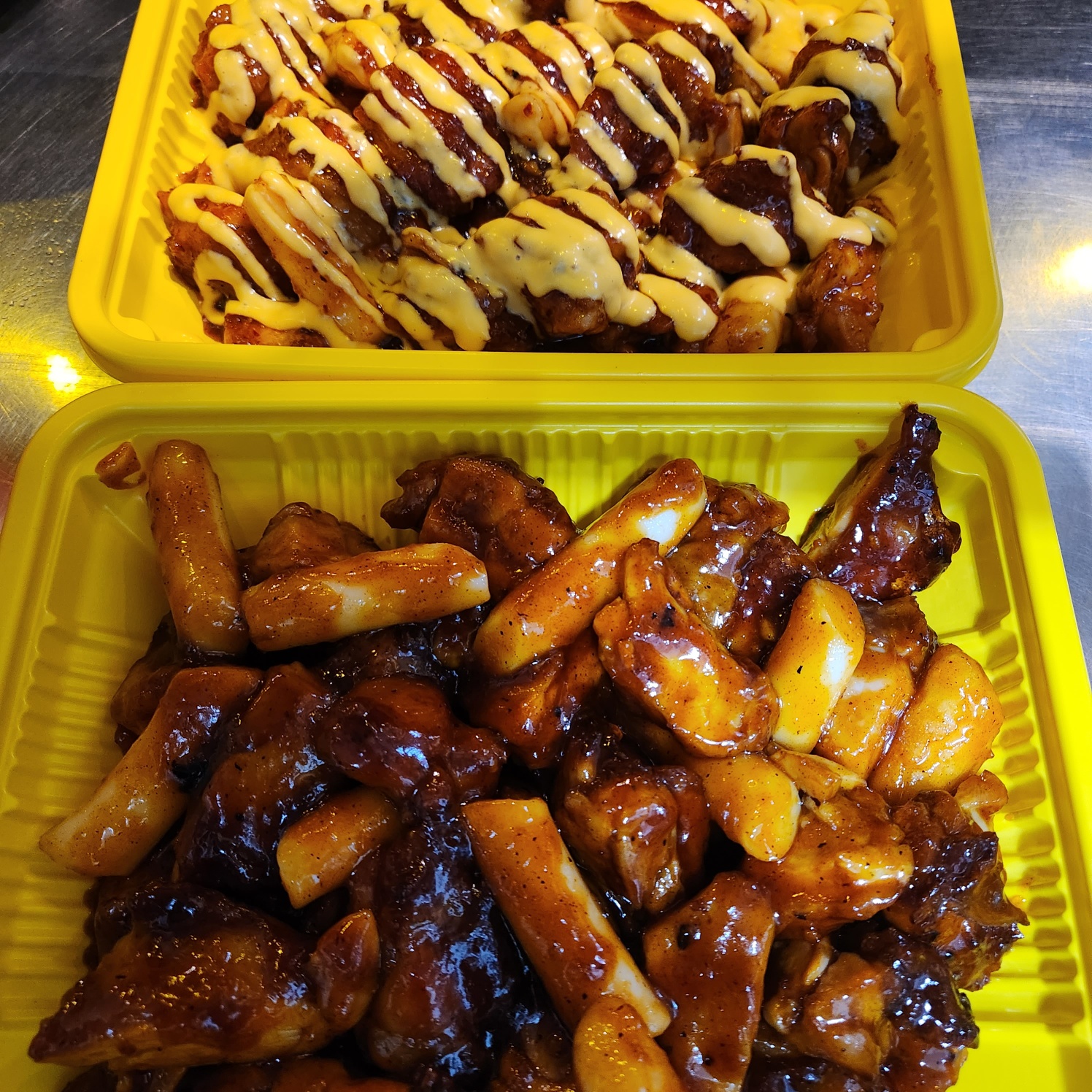 훌랄라 참숯바베큐치킨 와동1점