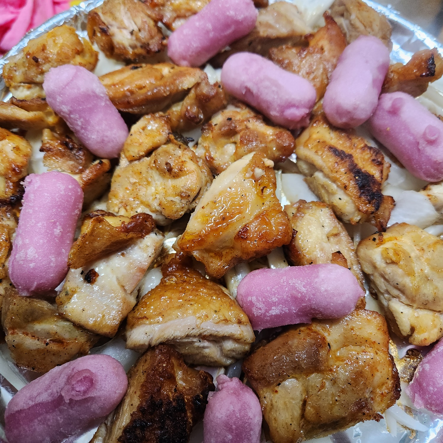 훌랄라 참숯바베큐치킨 와동1점