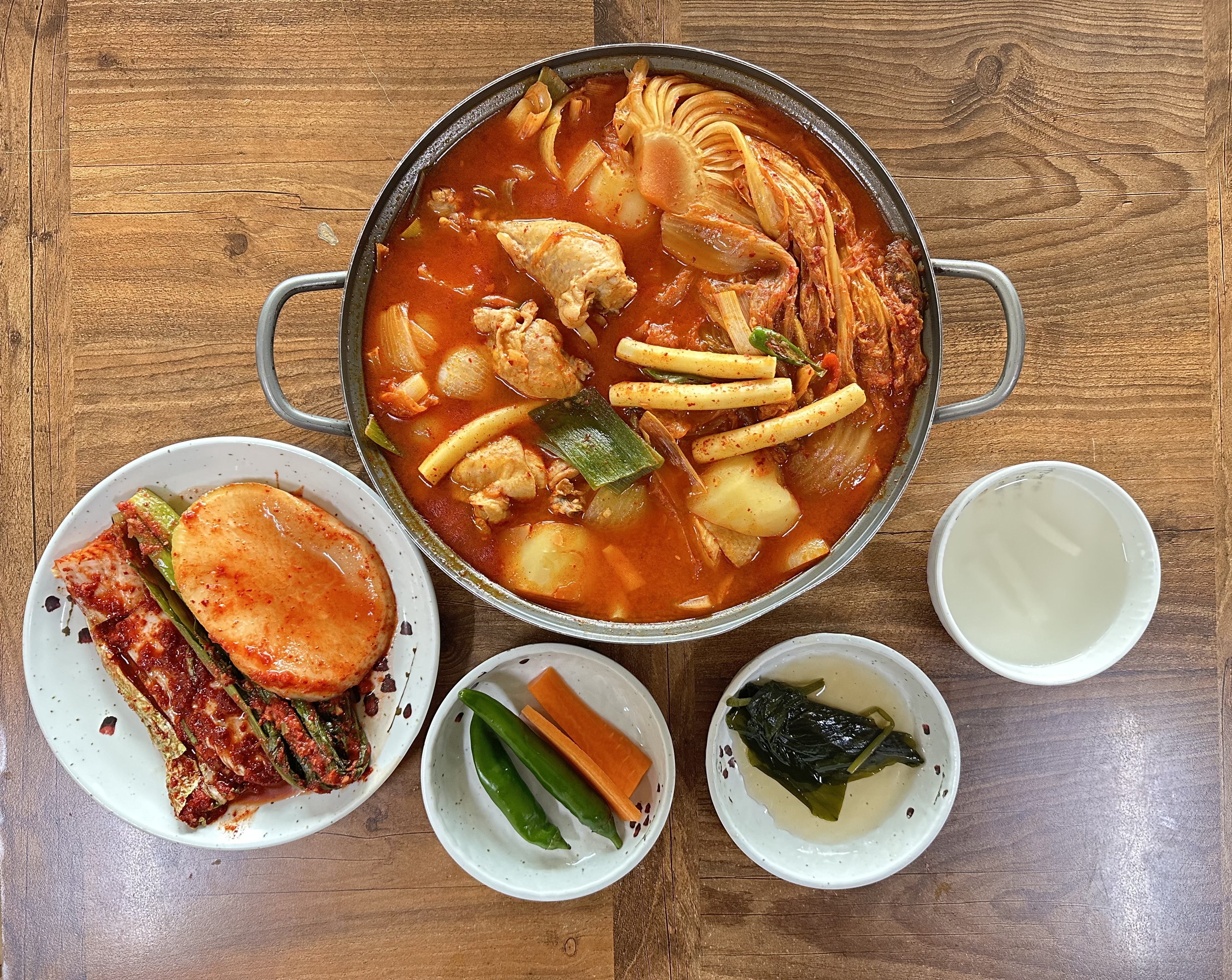 장수 누룽지 백숙