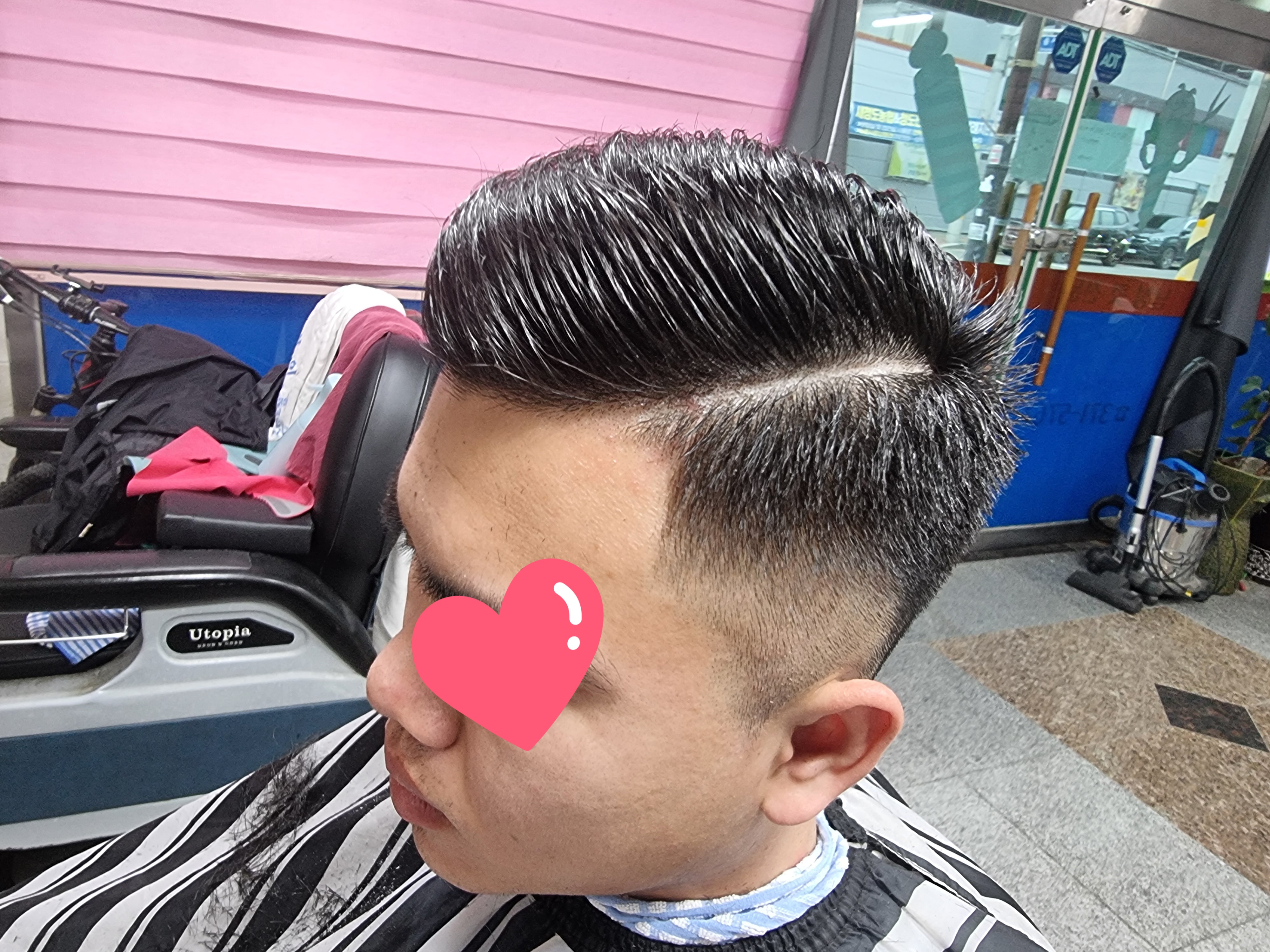 경북 청도군 이발소추천 남성미용실 바버샵 남성커트 산서이용소