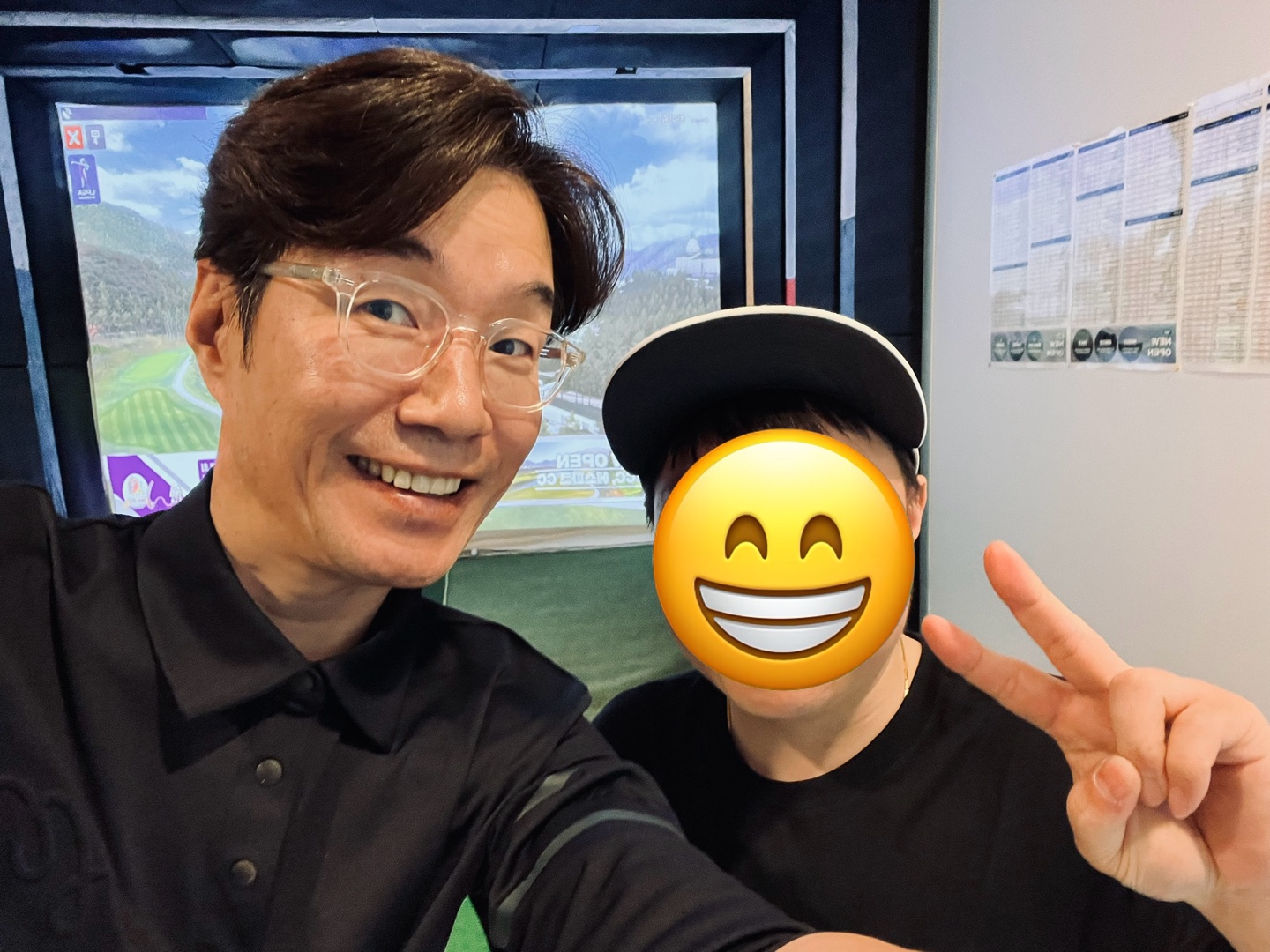 골프존 판교점 내부 또는 관련 모습