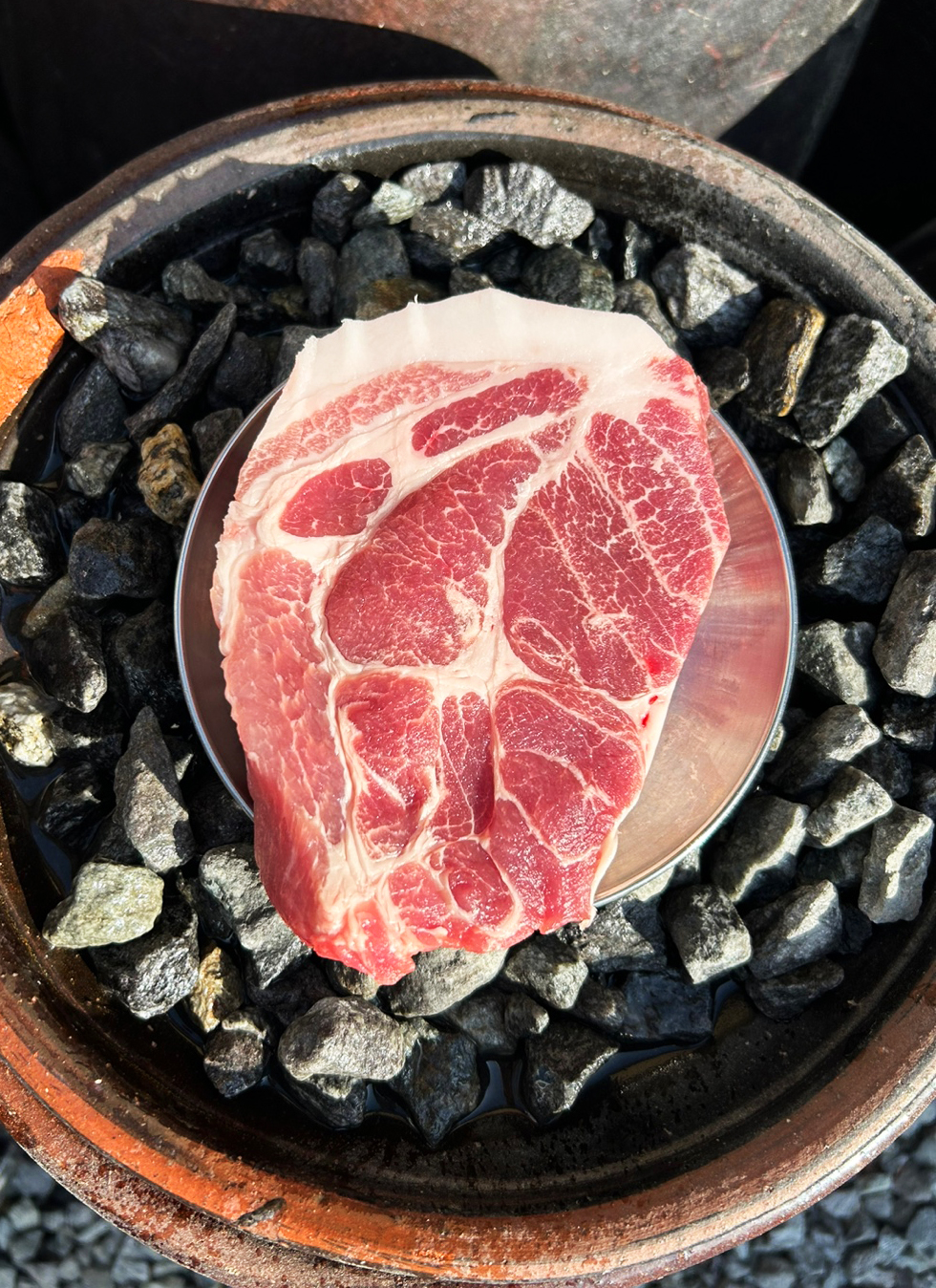 목살