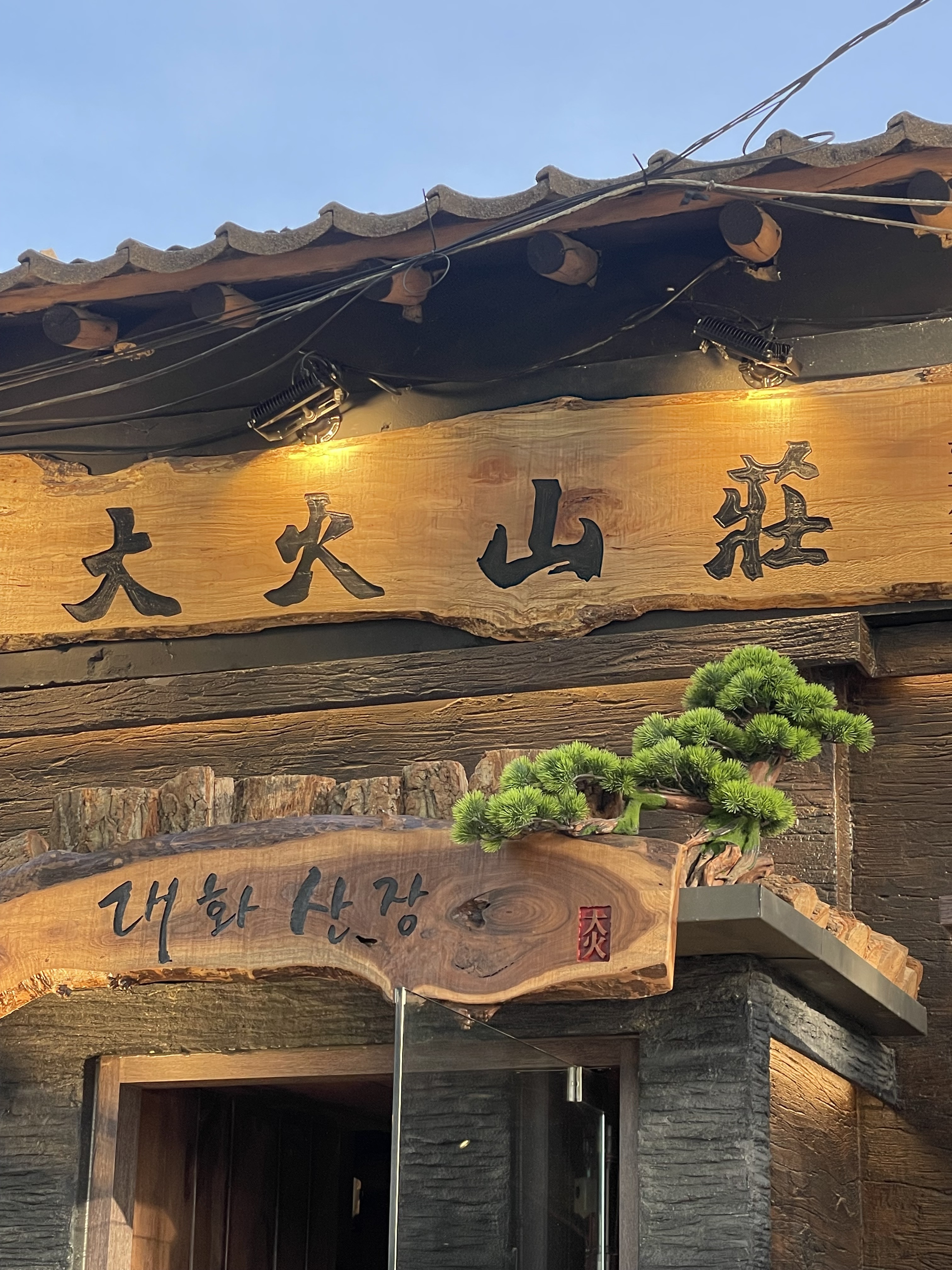 대화산장