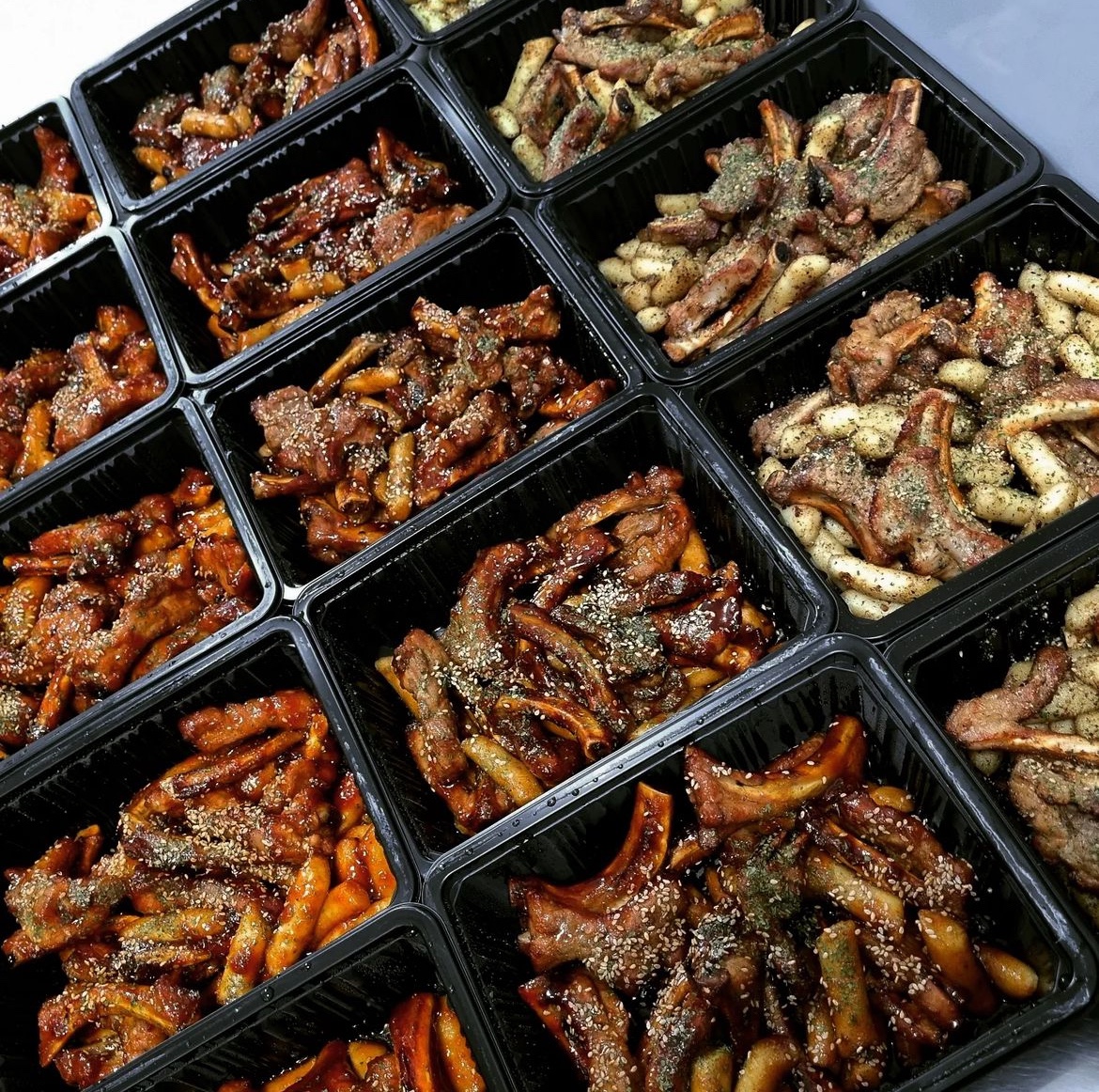 왔따쪽갈비