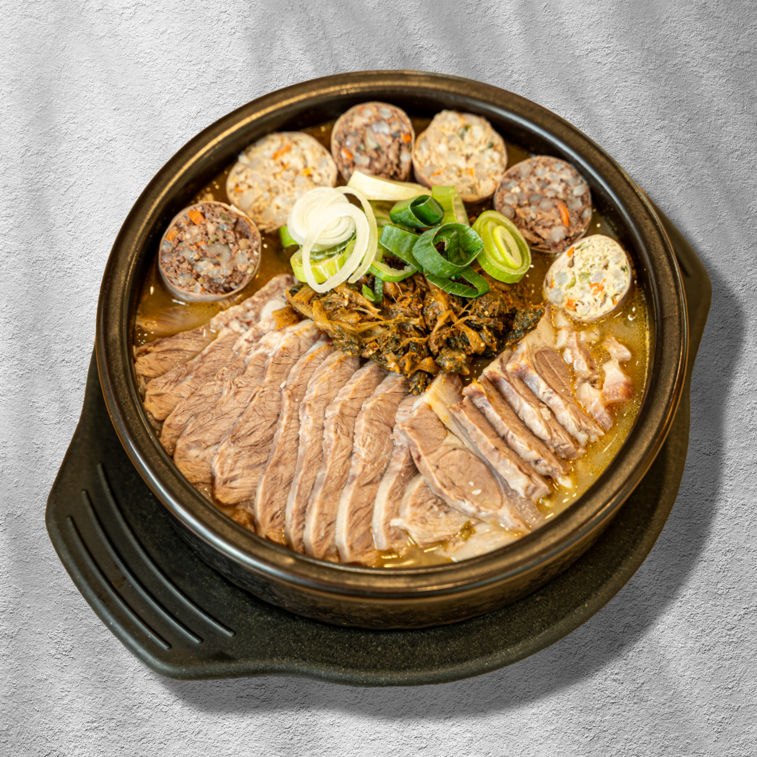 시래기순대국