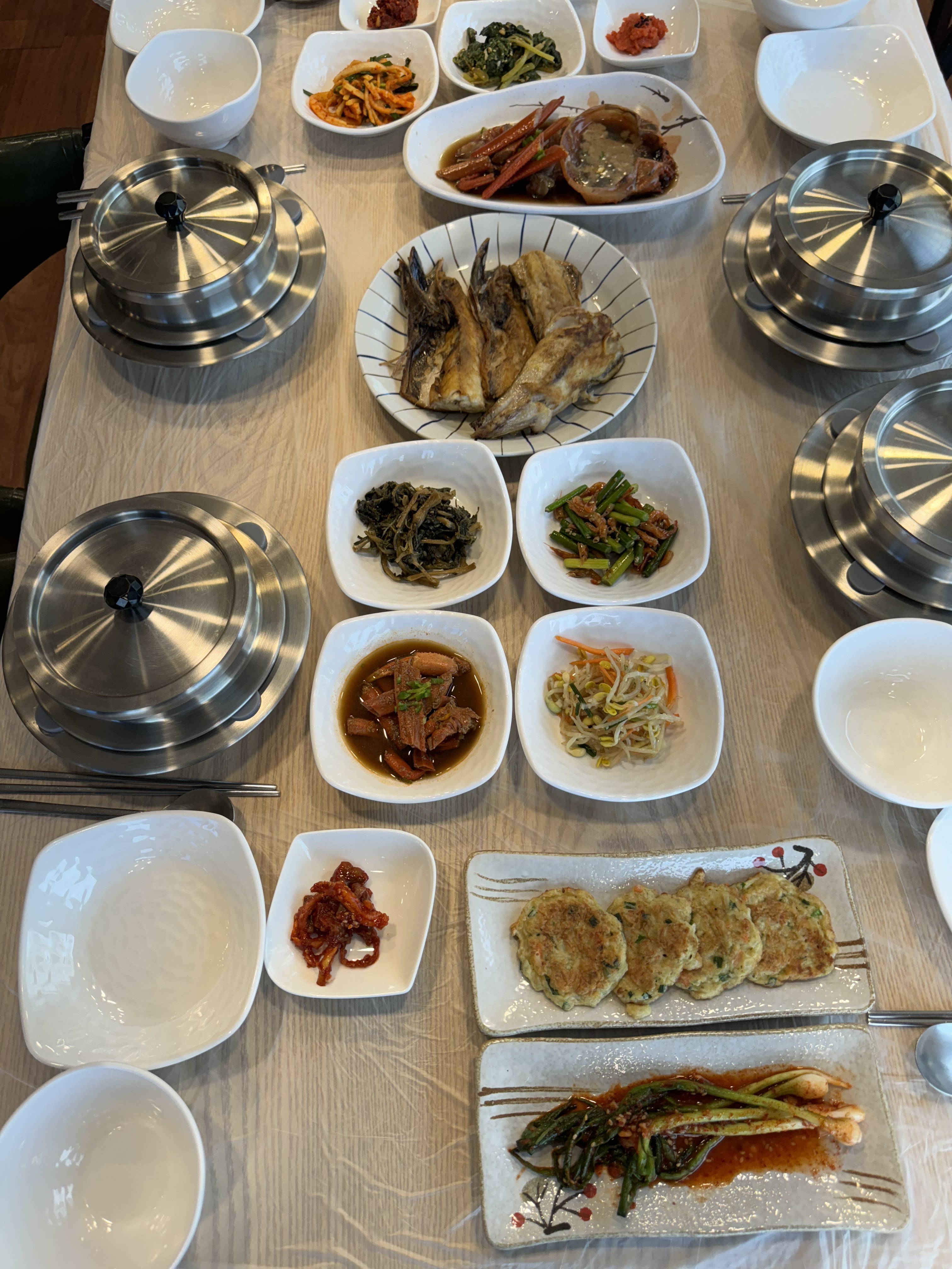 홍게장 정식