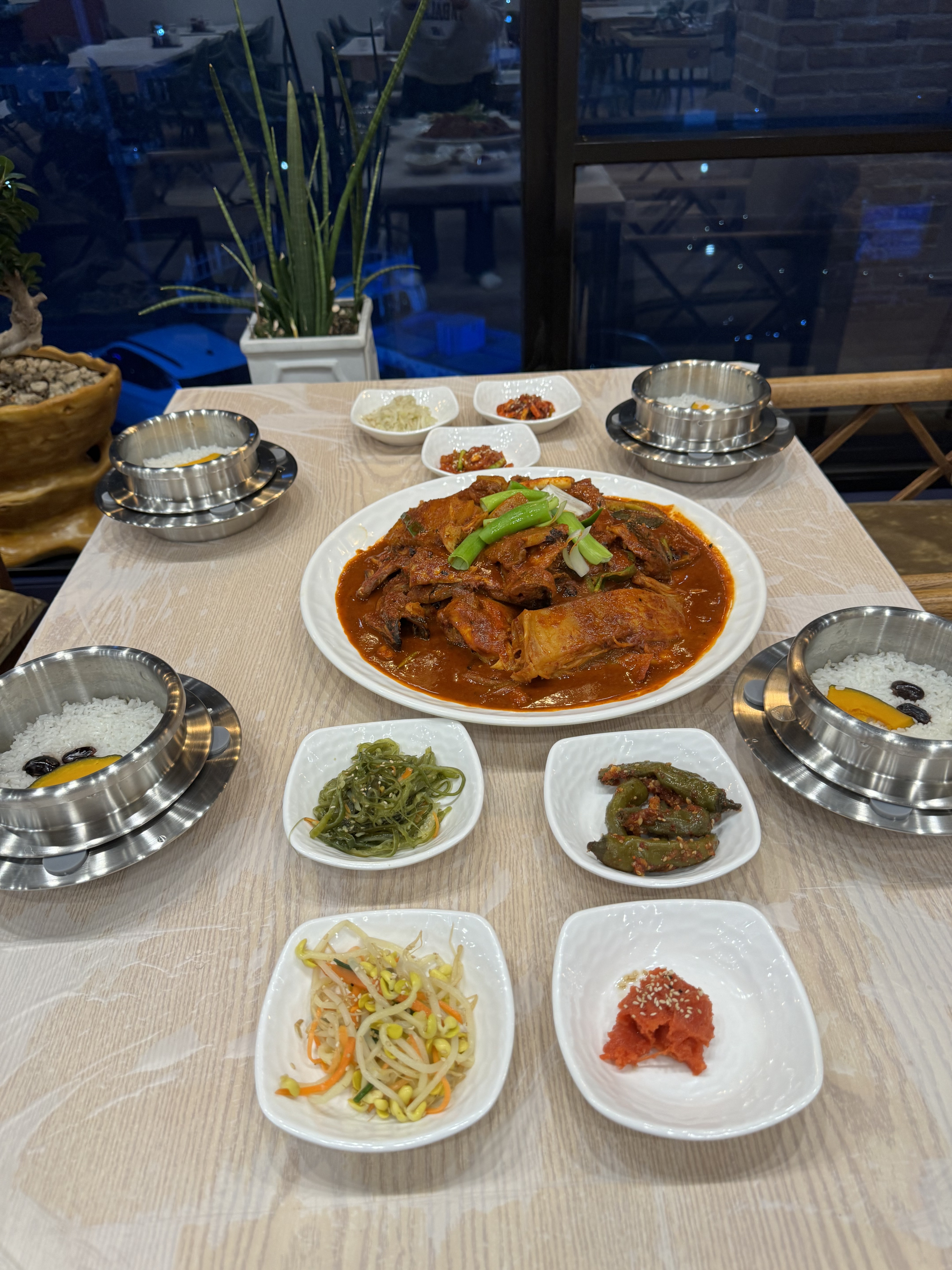 반건조 생선조림 정식