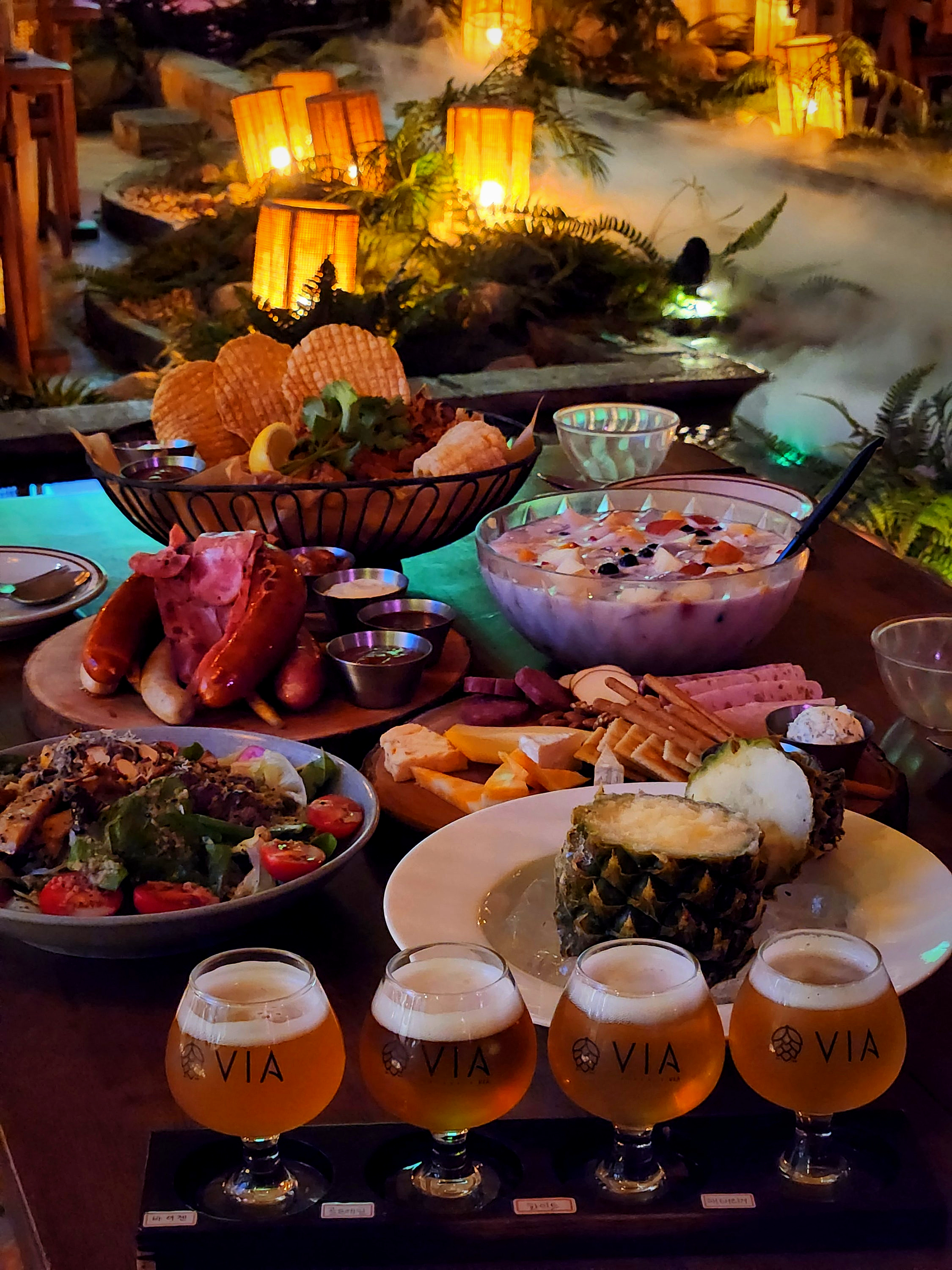 비아브루어리 내부 또는 관련 모습